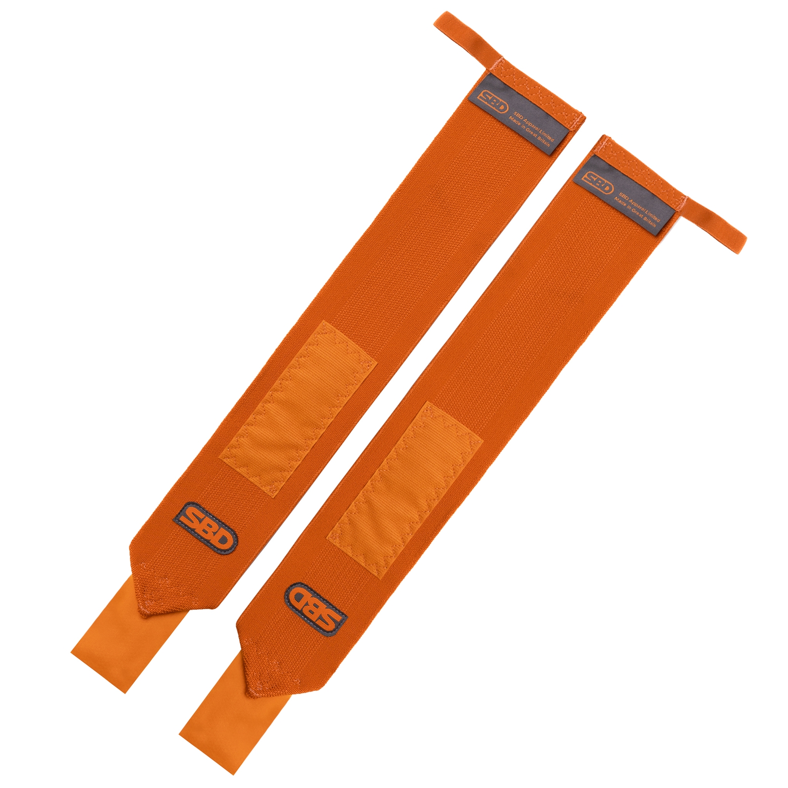Myprotein UK SBD Apparel Forge Orange Flexible Wrist Wraps