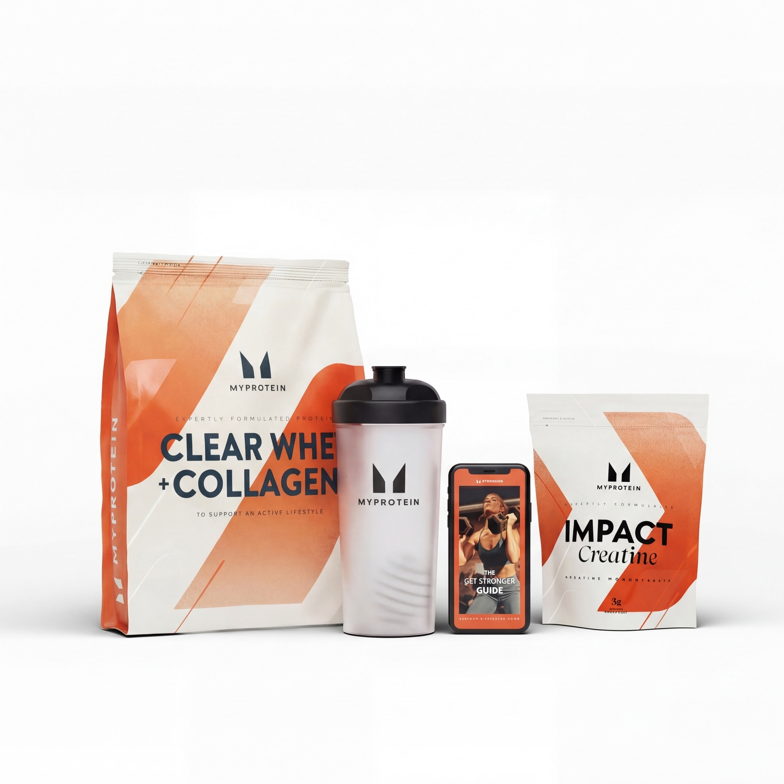 Myprotein UK MyProtein Clear Performance Bundle - Peach Tea (+Collagen) - Berry Burst