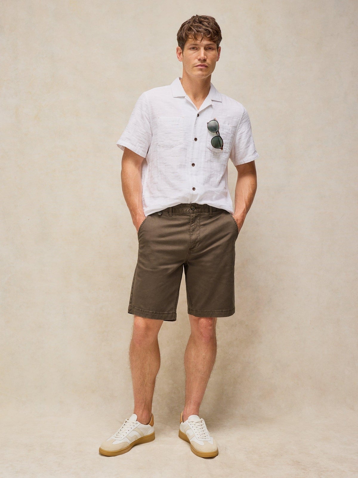 Chino-Shorts aus Bio-Baumwolle - 38/R