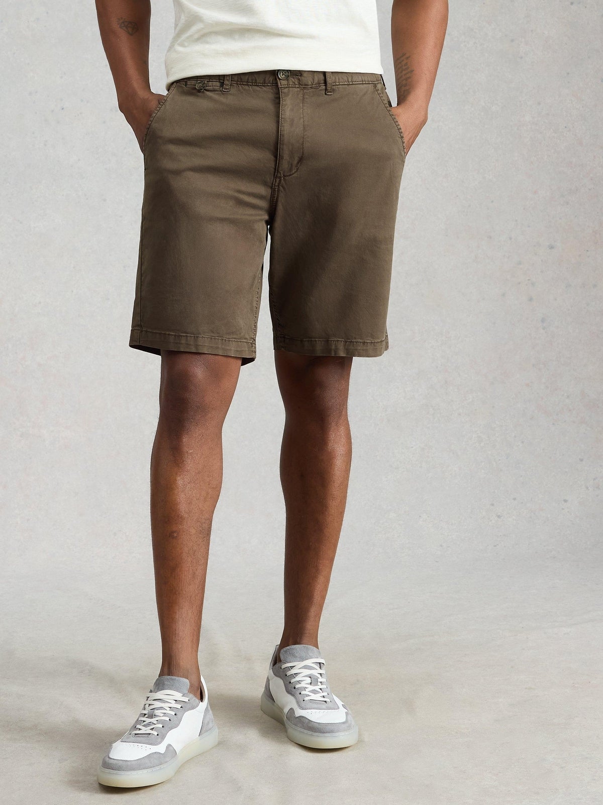 Chino-Shorts aus Bio-Baumwolle - 38/R