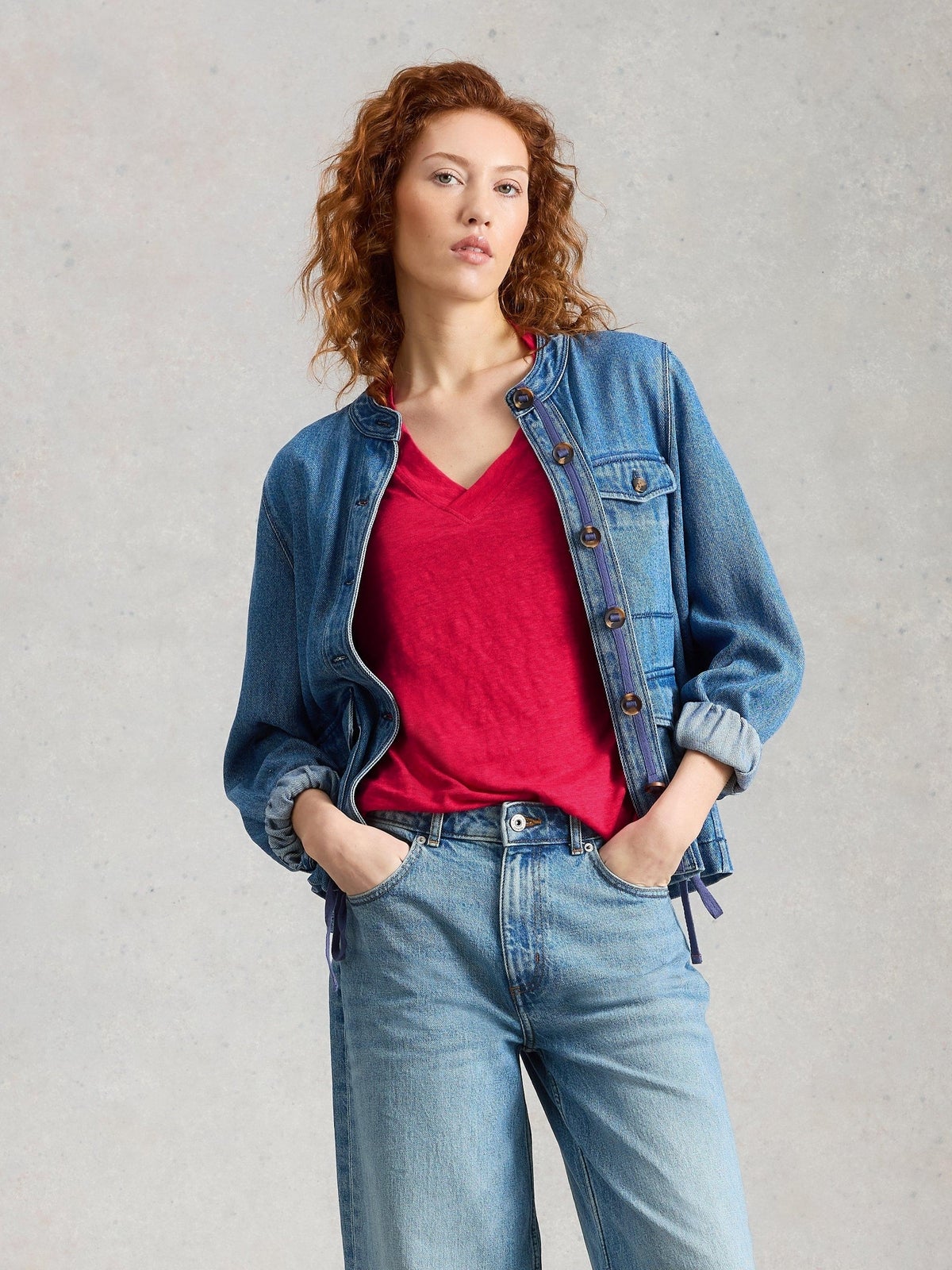Leinentop Suzie - 46