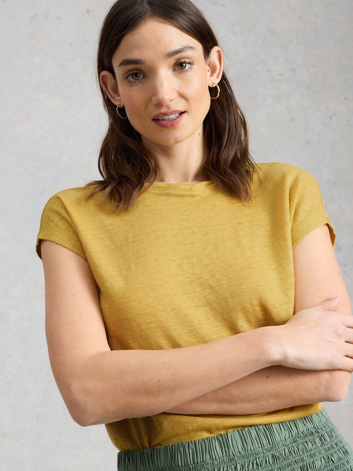 Leinen-T-Shirt Rowan - 46