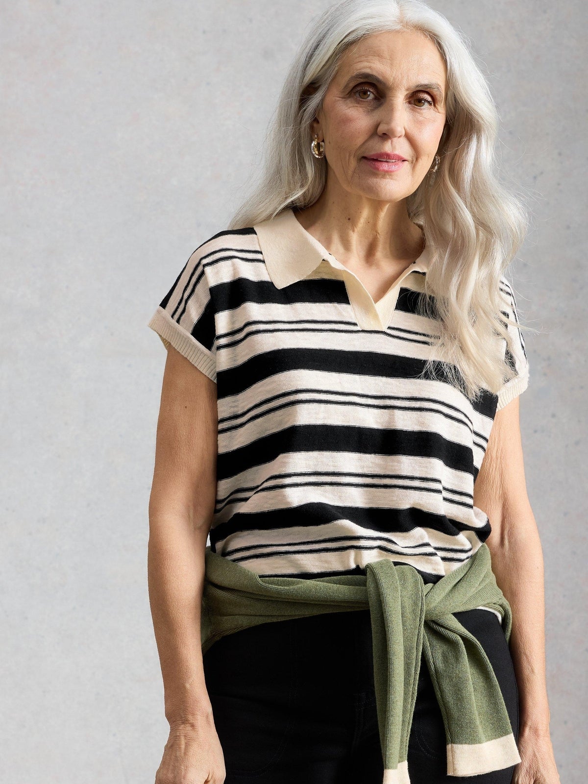 Gestreiftes Polotop Ginni - 46