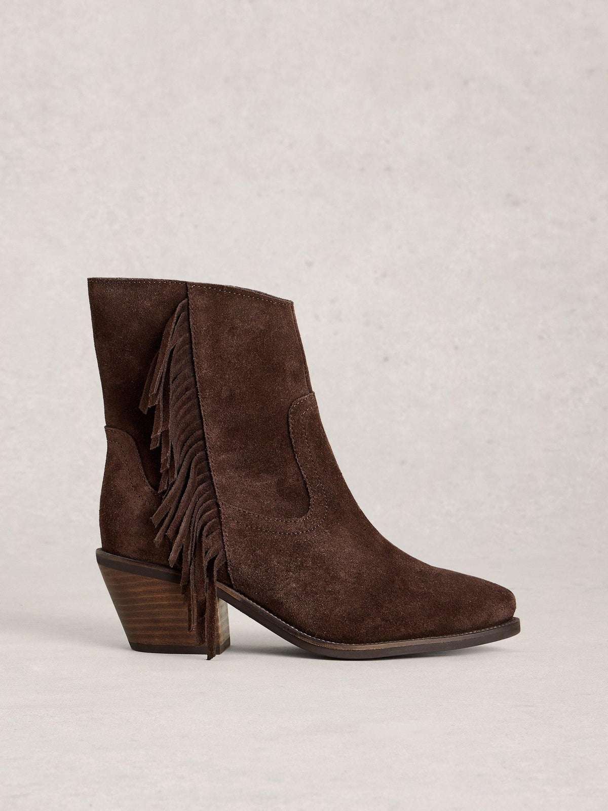 Fransenstiefeletten Cherry - 41