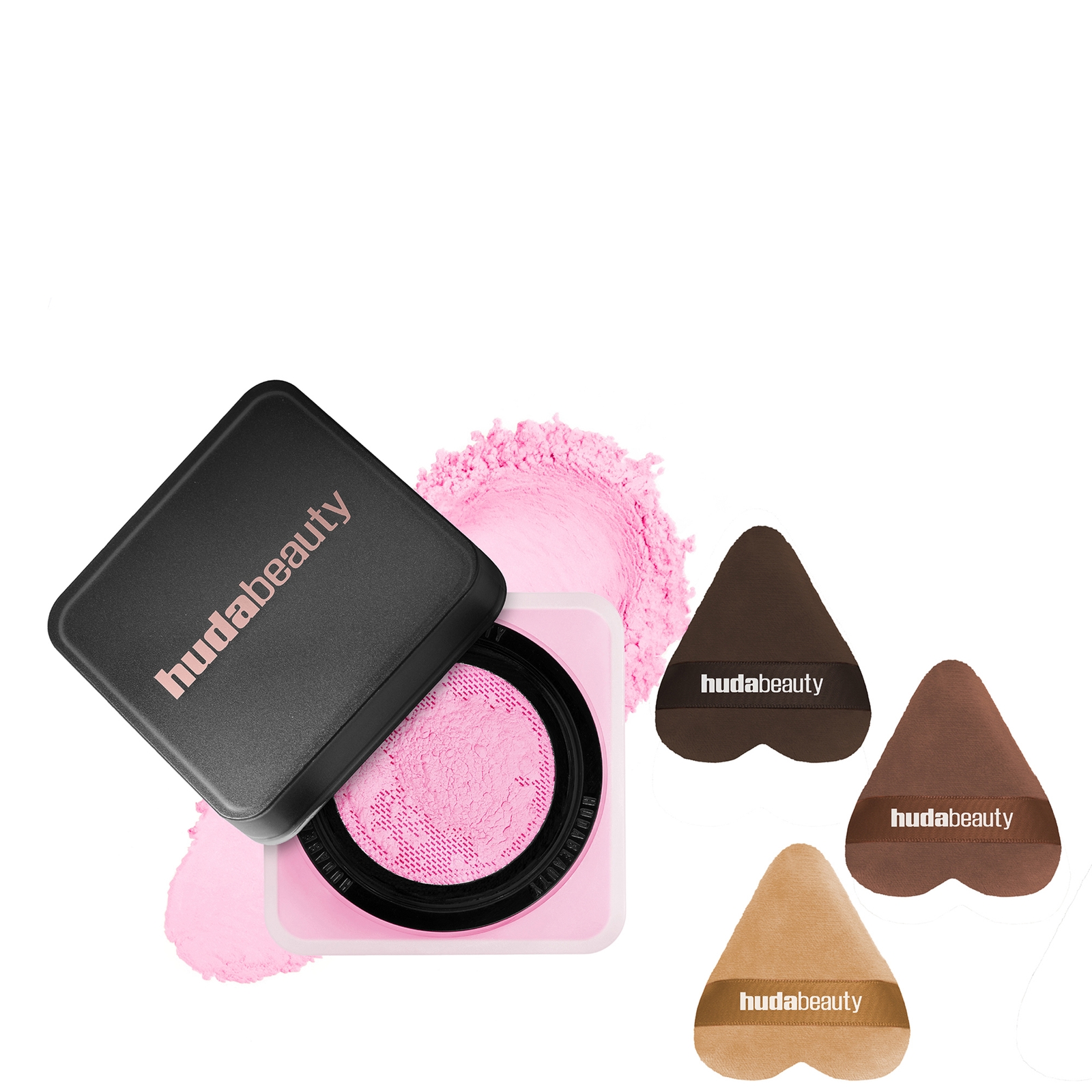 HUDA BEAUTY Easy Bake & Puff Set - Various Shades (Worth £47.00) - Ube Birthday Cake