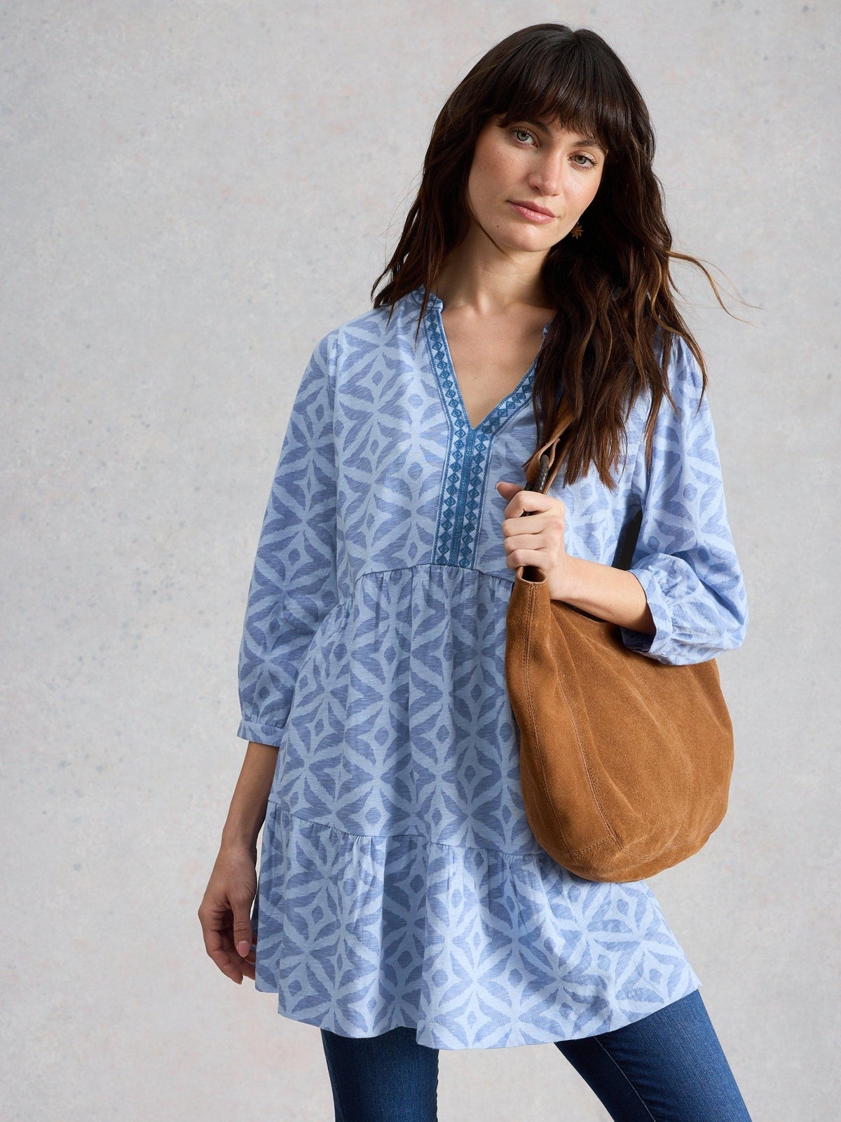 Bestickte Tunika Marta - 46