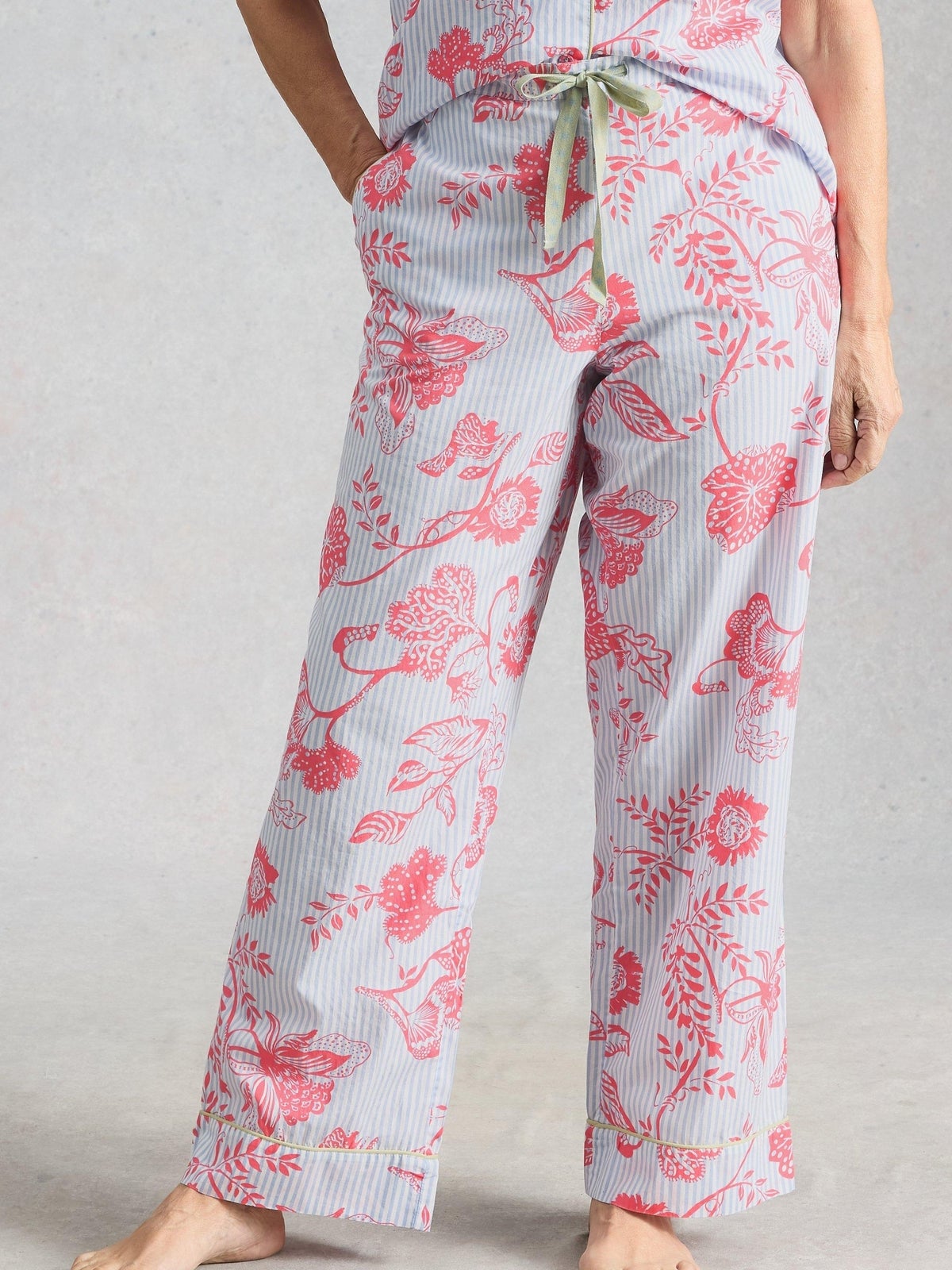 Leichte Pyjamahose Nina - S/R