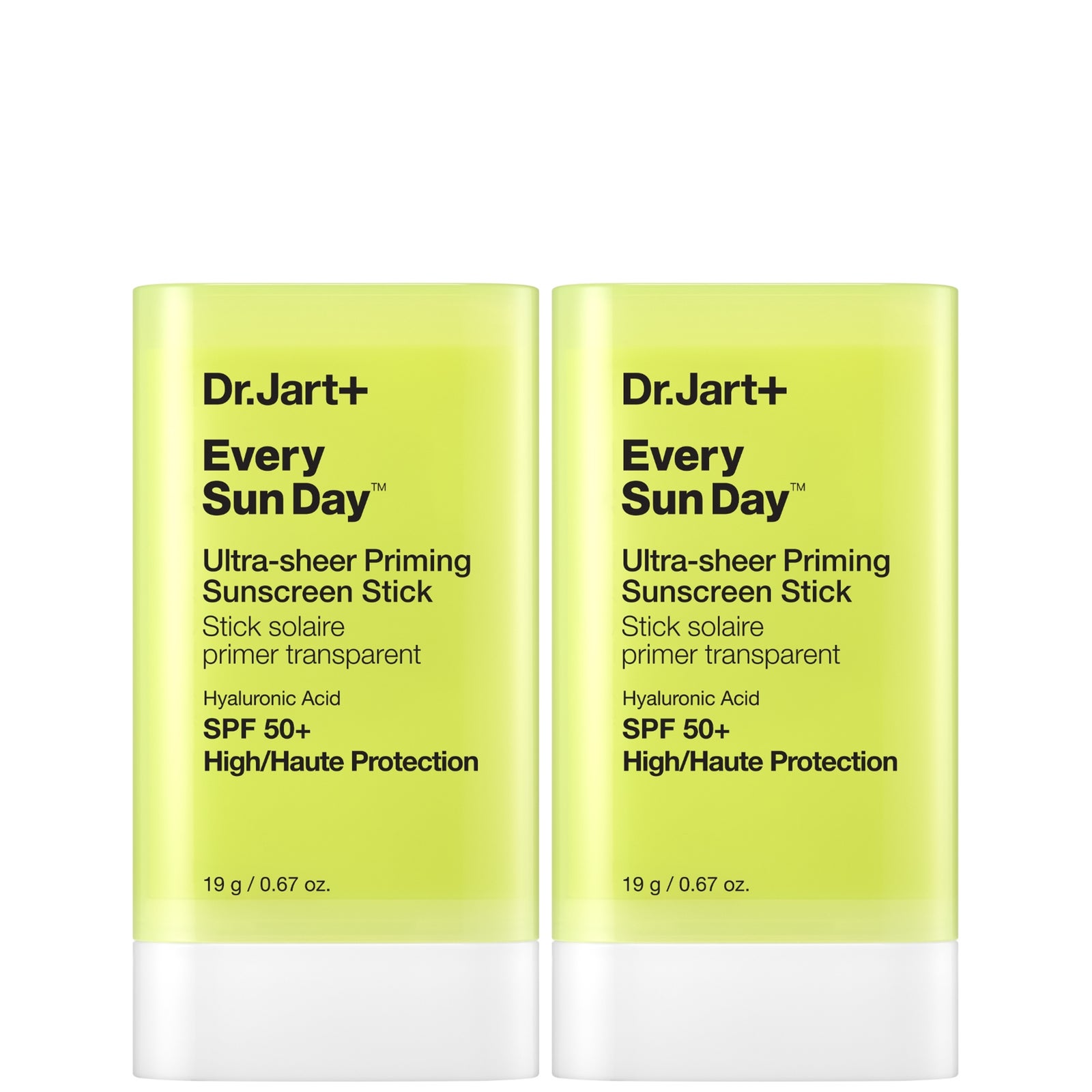 Dr.Jart+ Every Sun Day™ Ultra-Sheer Priming Sunscreen Stick SPF 50 Duo