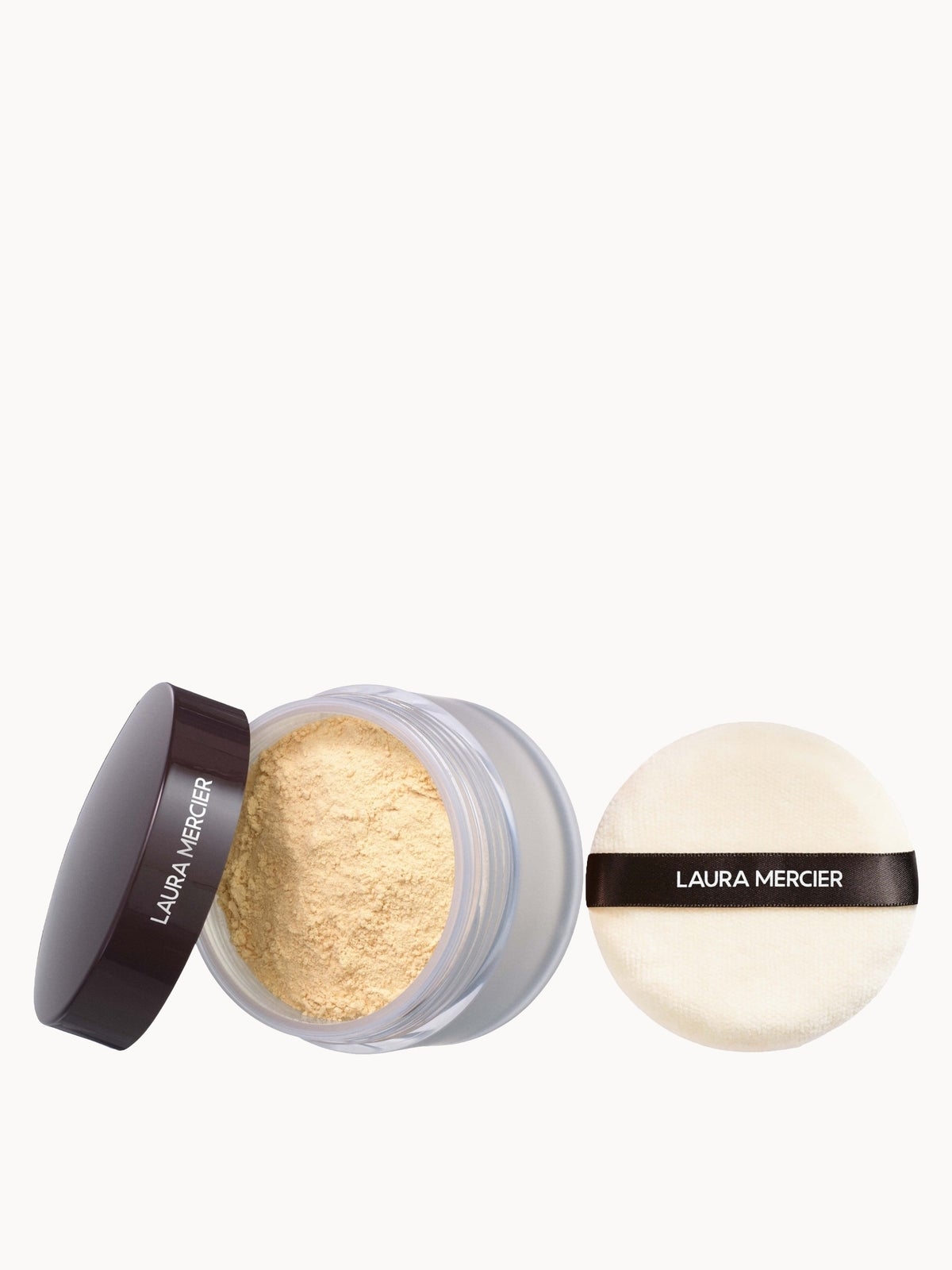 Laura Mercier Translucent Loose Setting Powder 29g & Velour Puff Set (Various Shades) - Honey