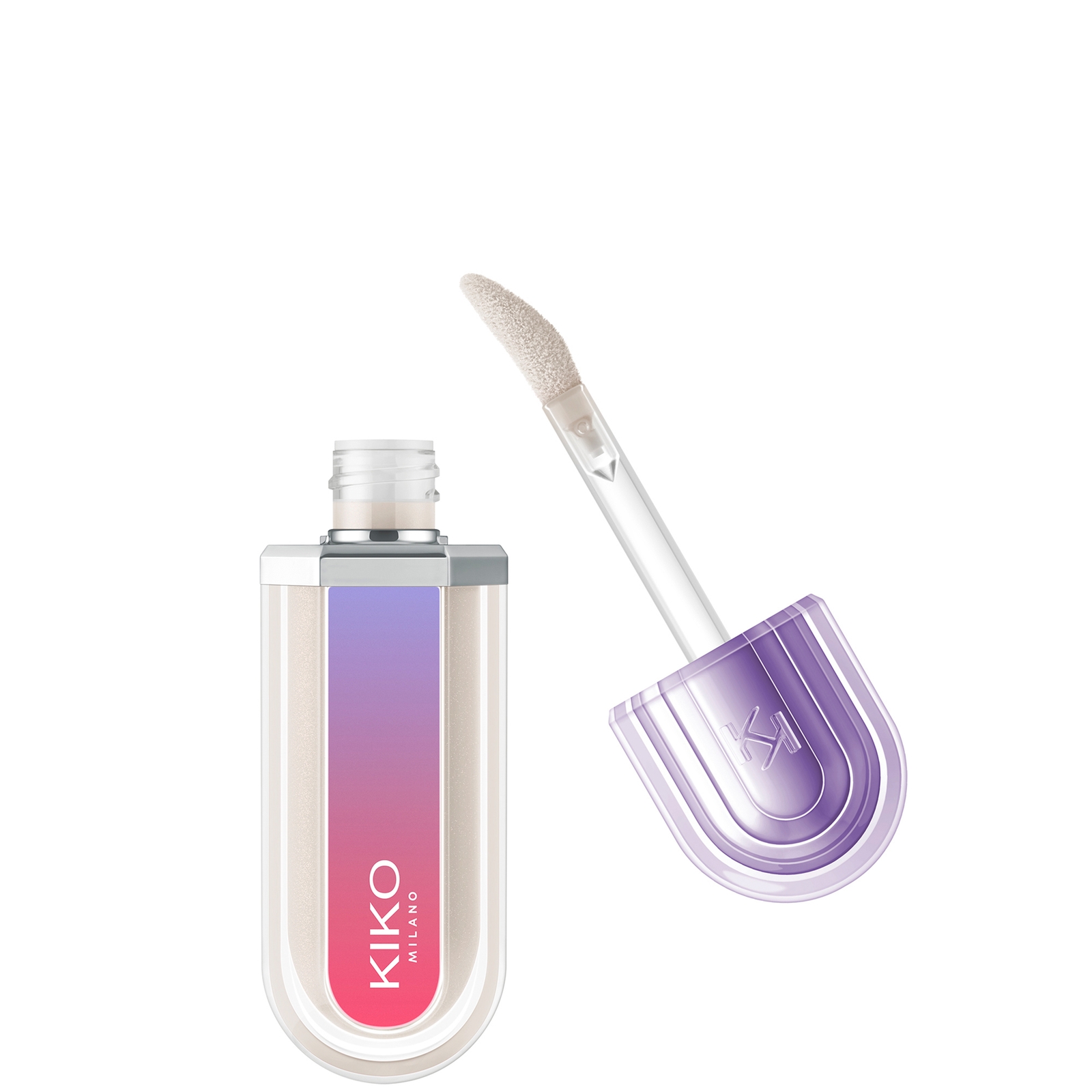 KIKO Milano 3D Hydra Xtreme Plumping Lip Gloss - Limited Edition 6ml (Various Shades) - 07 White Snow