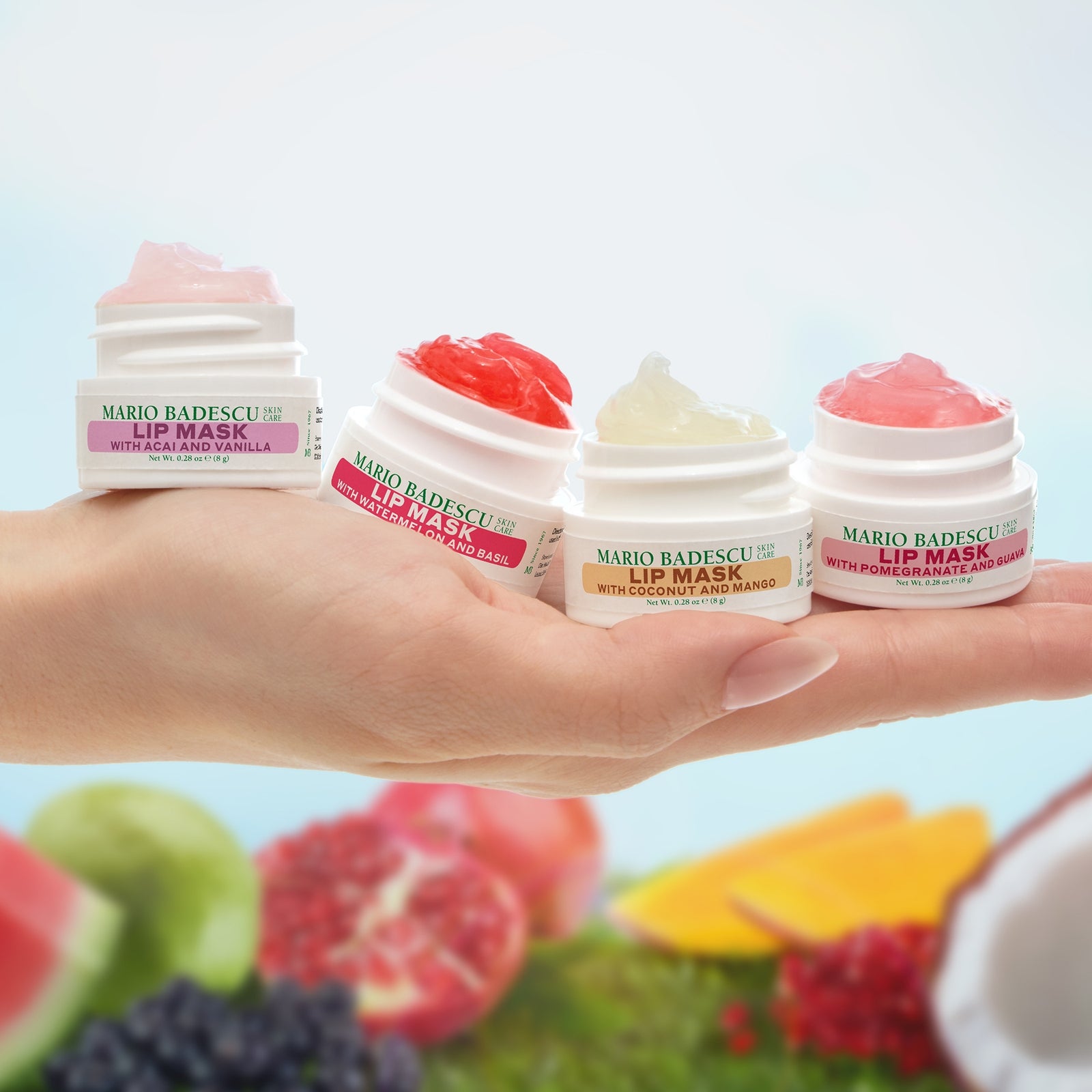 Mario Badescu Lip Mask Collection (8g x 4) 4