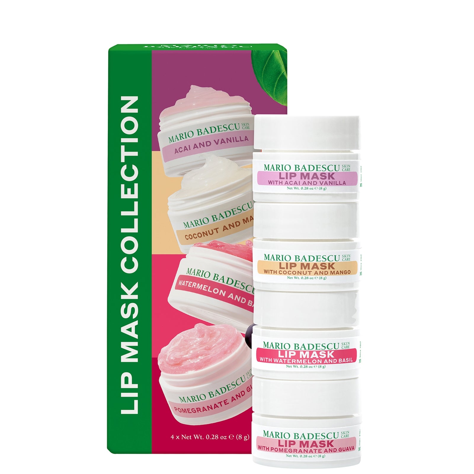 Mario Badescu Lip Mask Collection (8g x 4) 3