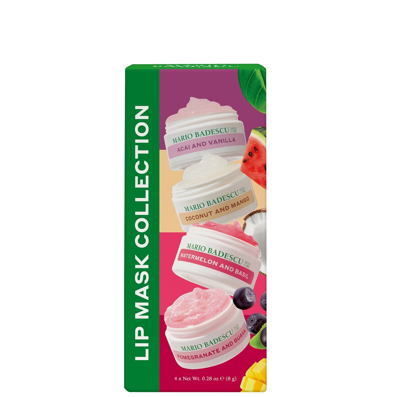 Mario Badescu Lip Mask Collection (8g x 4)