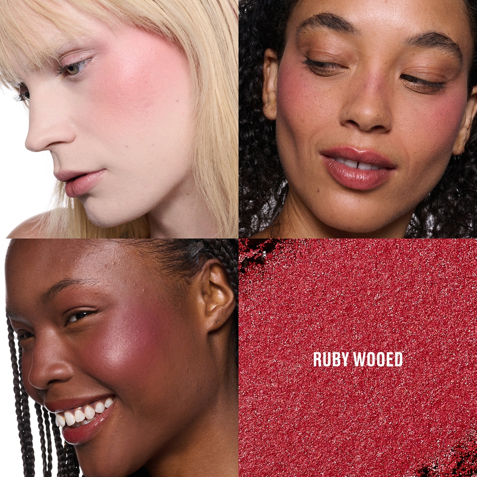 MAC Skinfinish Colourstruck Blush 4.5g (Various Shades) - Ruby Wooed 3