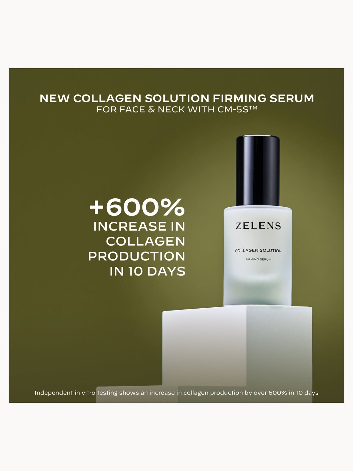 Zelens Collagen Solution Firming Serum for Face and Neck 30ml 3