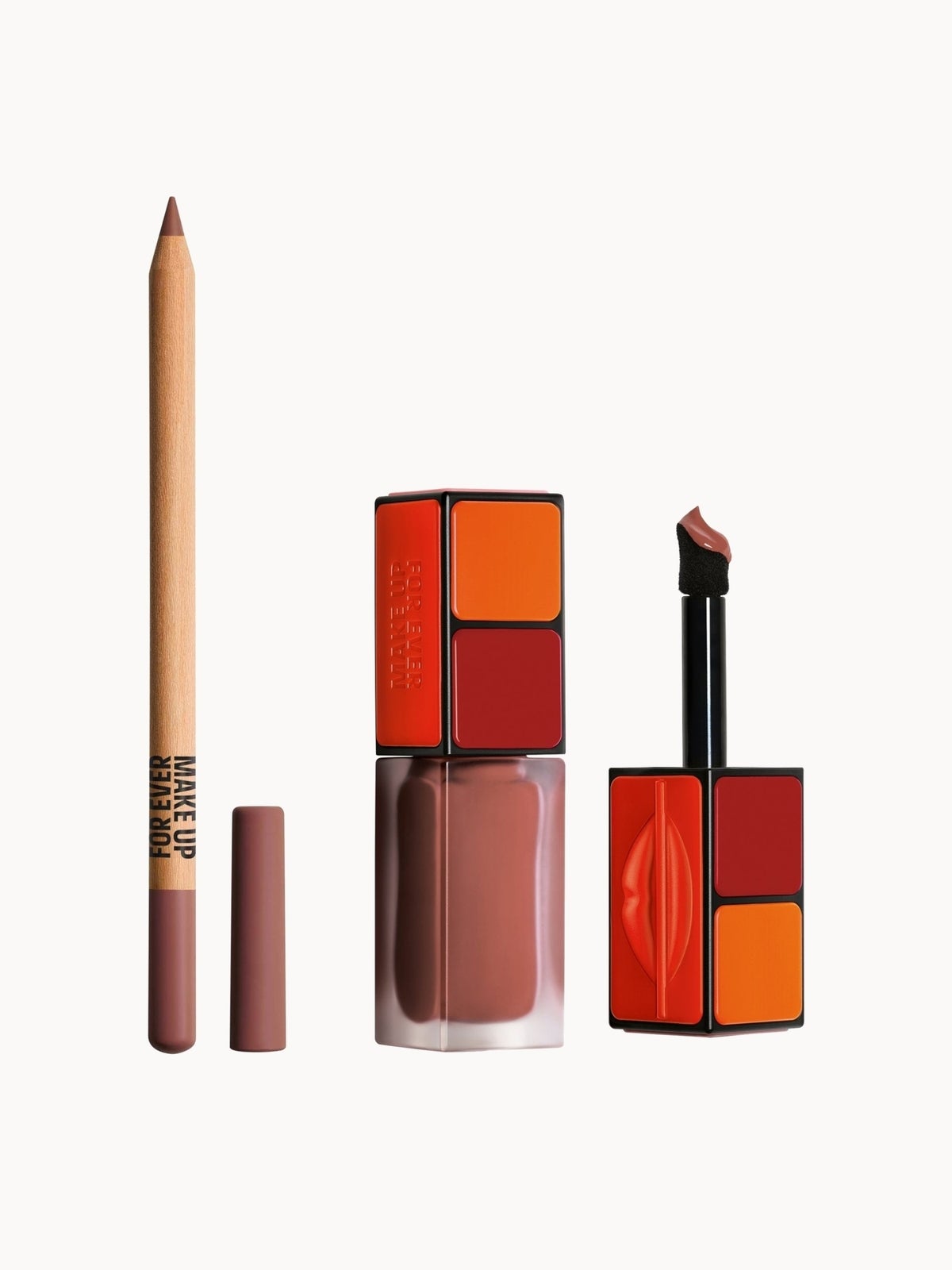 MAKE UP FOR EVER Wherever Walnut Matte Lip Duo