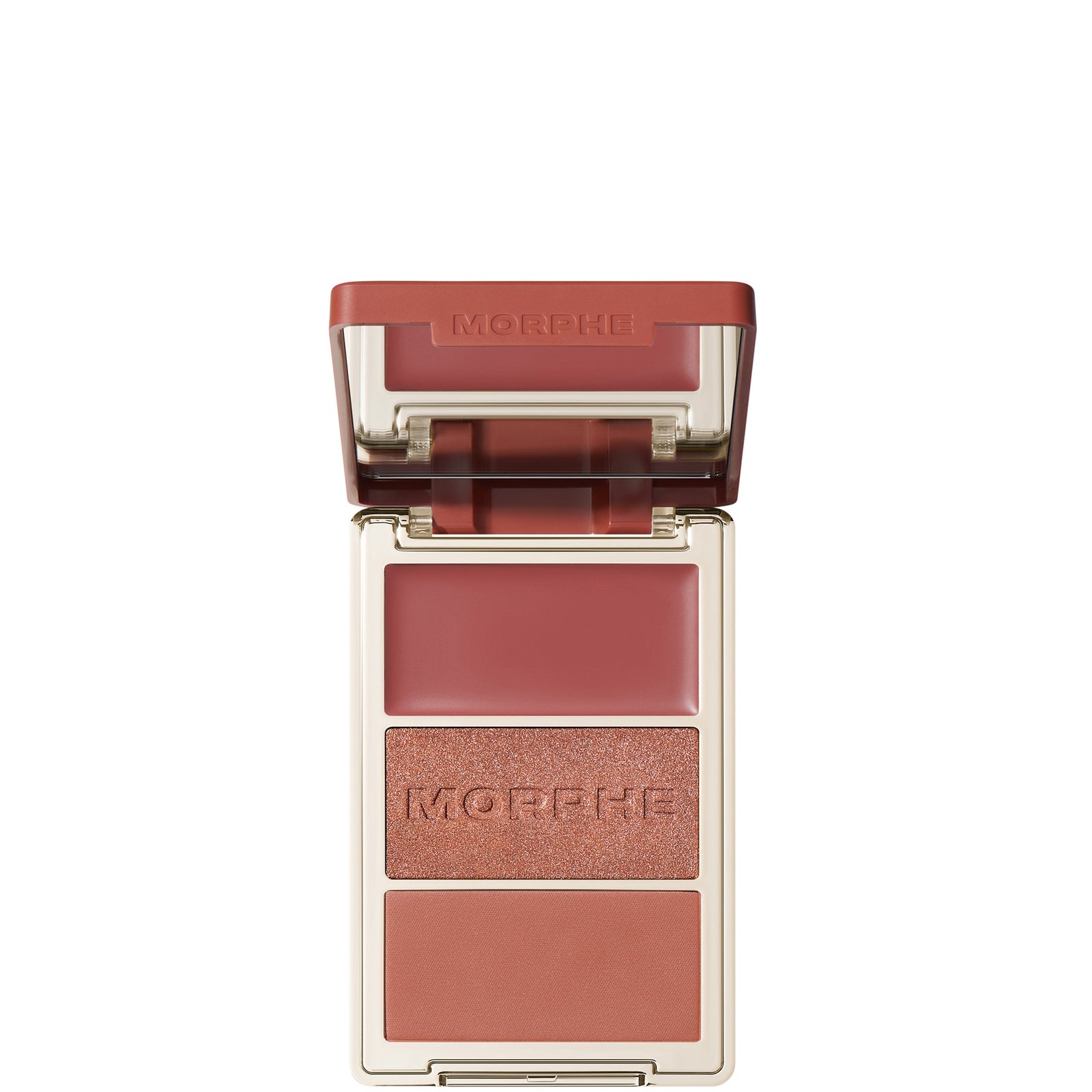 Morphe Cheek Thrills Multi-Finish Face Trio (Various Shades) - PRIVATE ISLAND