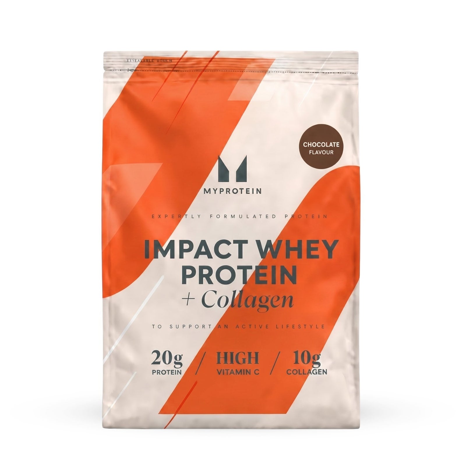 Impact Whey Protein - 750G - 30Portionen - Chocolate (+Collagen)