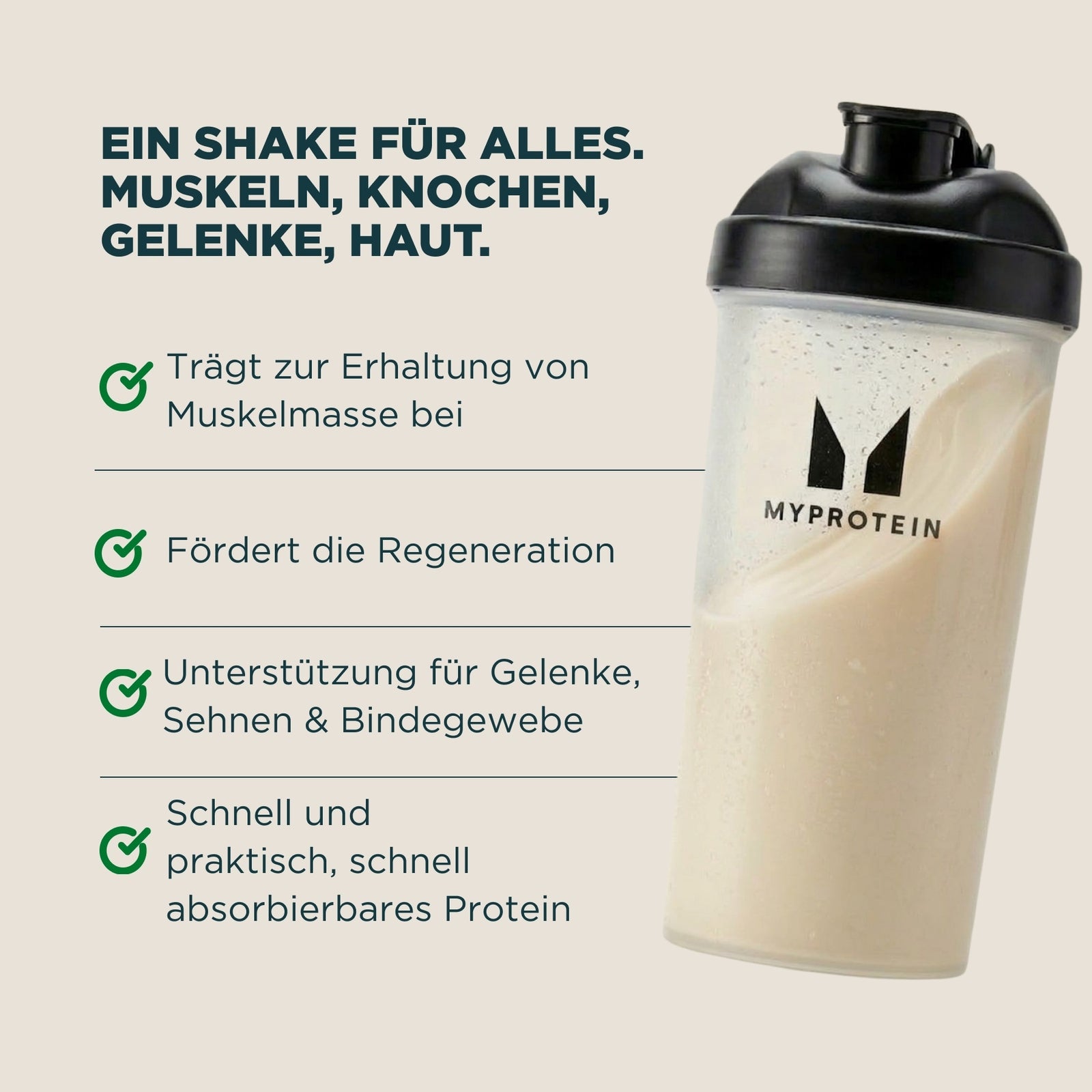 Impact Whey Protein - 2.25kg - 90Portionen - Vanilla (+Collagen) — Bild 4