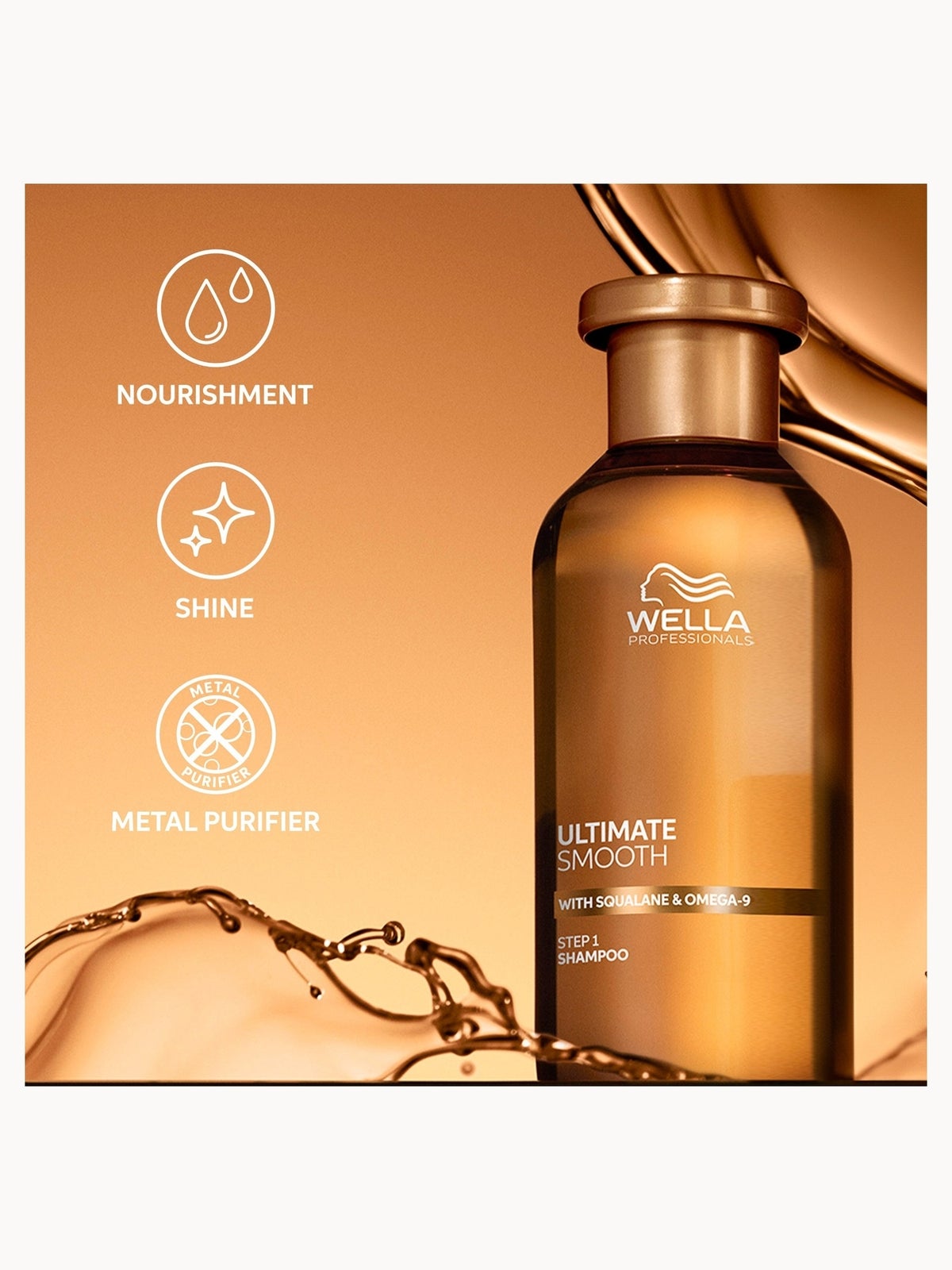 Wella Professionals Ultimate Smooth Shampoo and Mask Bundle for Dry, Dull & Frizzy Hair 2