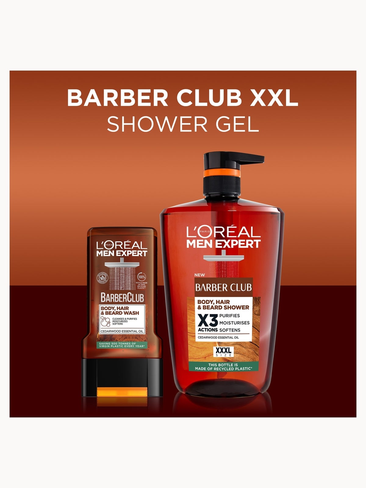 Men Expert Shower Barberclub 1L 2