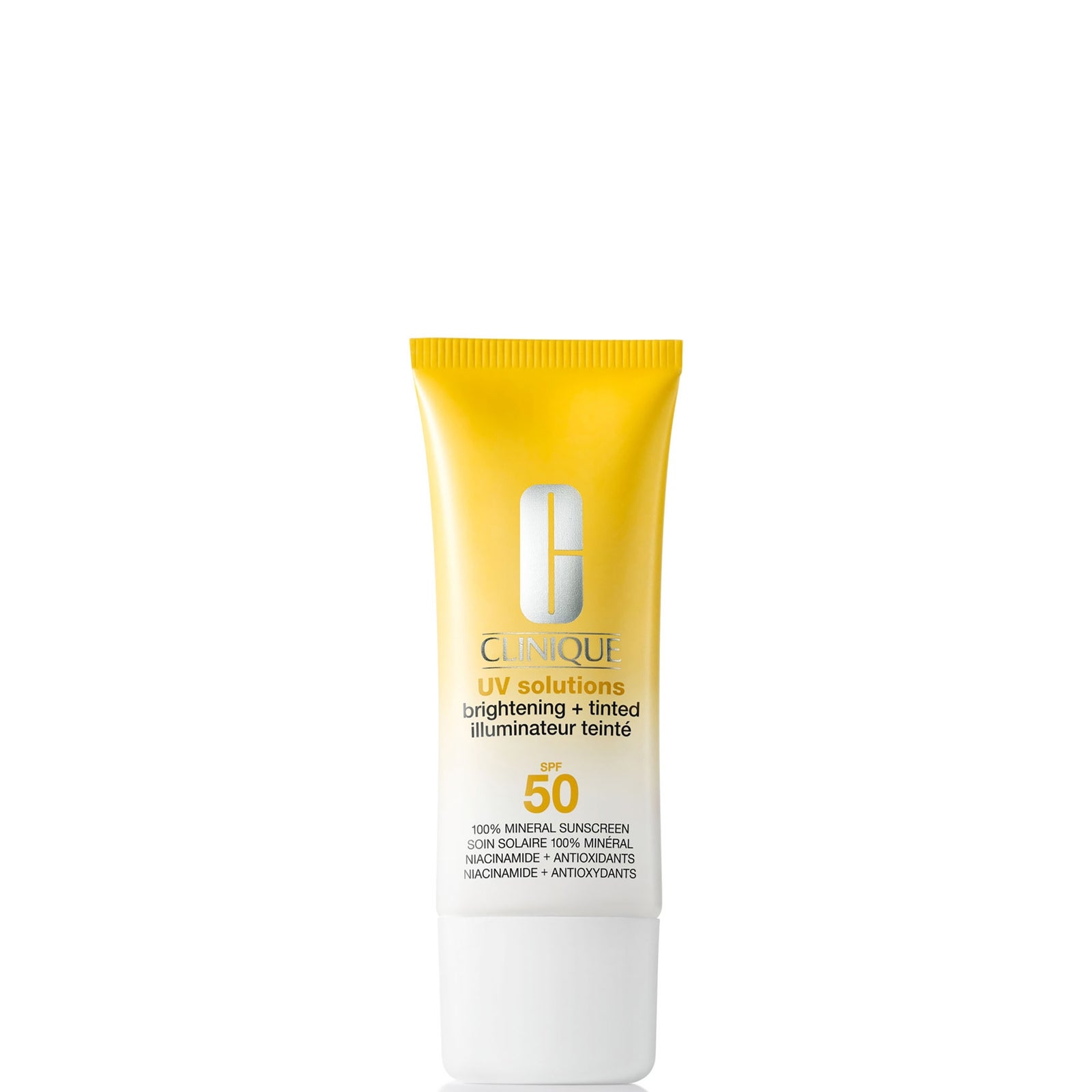 Clinique UV Solutions Brightening + Tinted Sunscreen SPF 50 40ml (Various Shades) - Medium