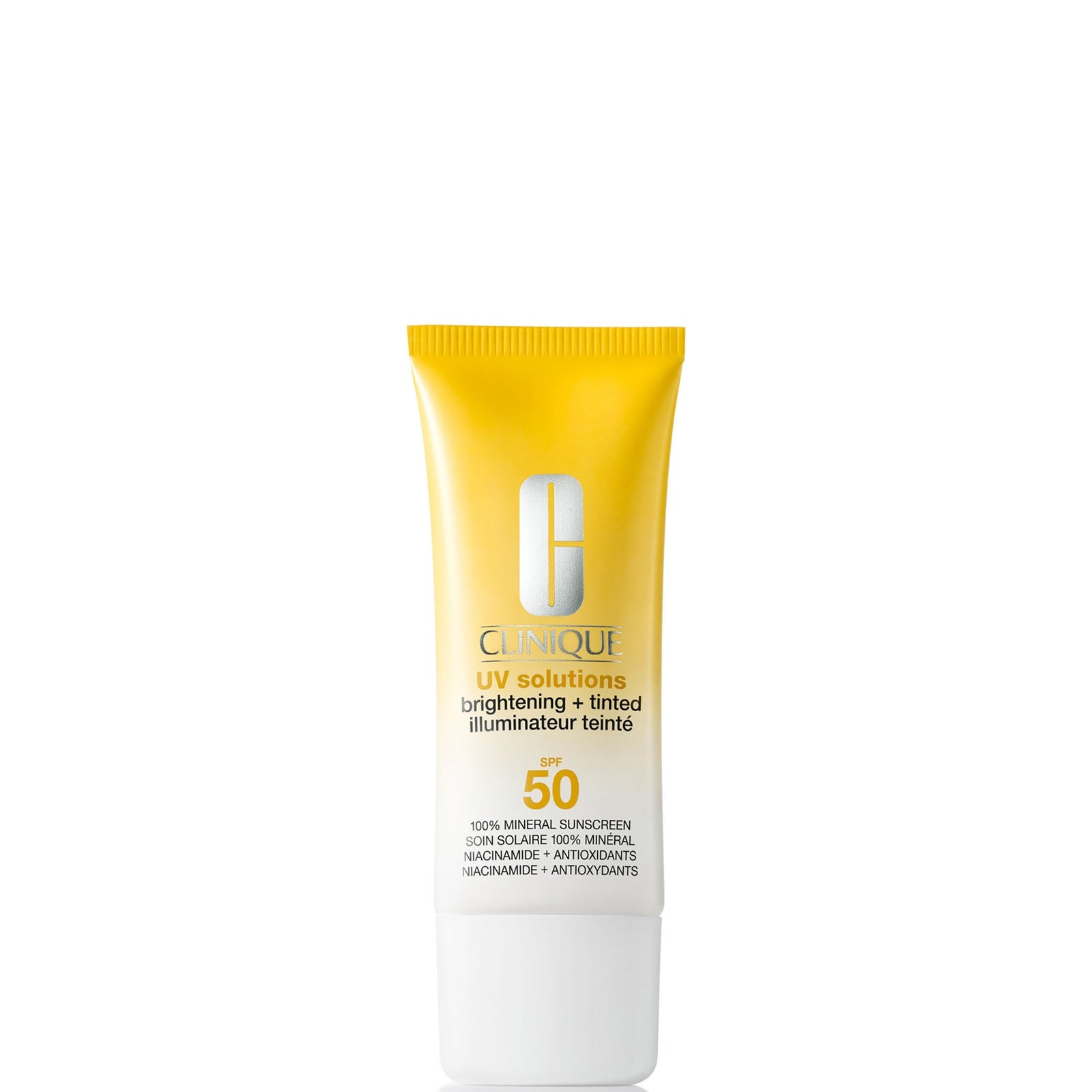 Clinique UV Solutions Brightening + Tinted Sunscreen SPF 50 40ml (Various Shades) - Deep