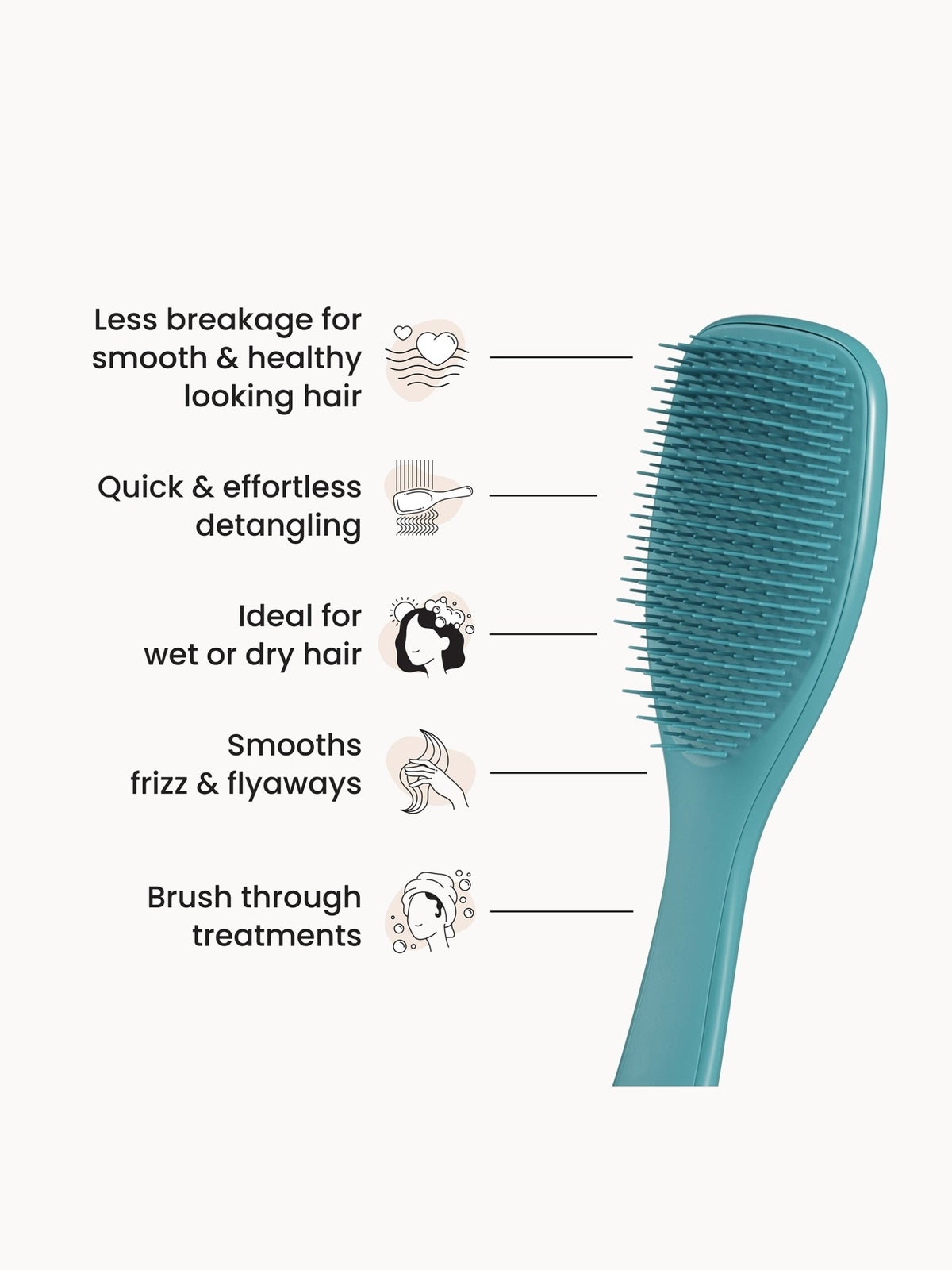 Tangle Teezer The Ultimate Detangler Transformative Teal 4