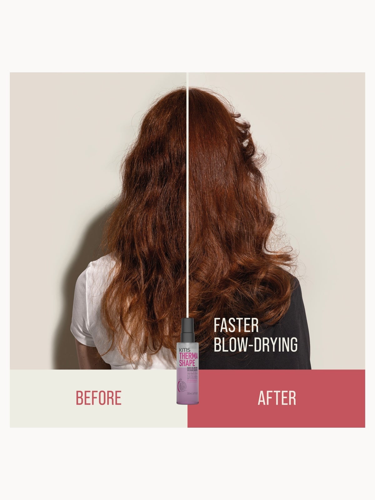 KMS ThermaShape Quick Blow Dry Spray 200ml 3