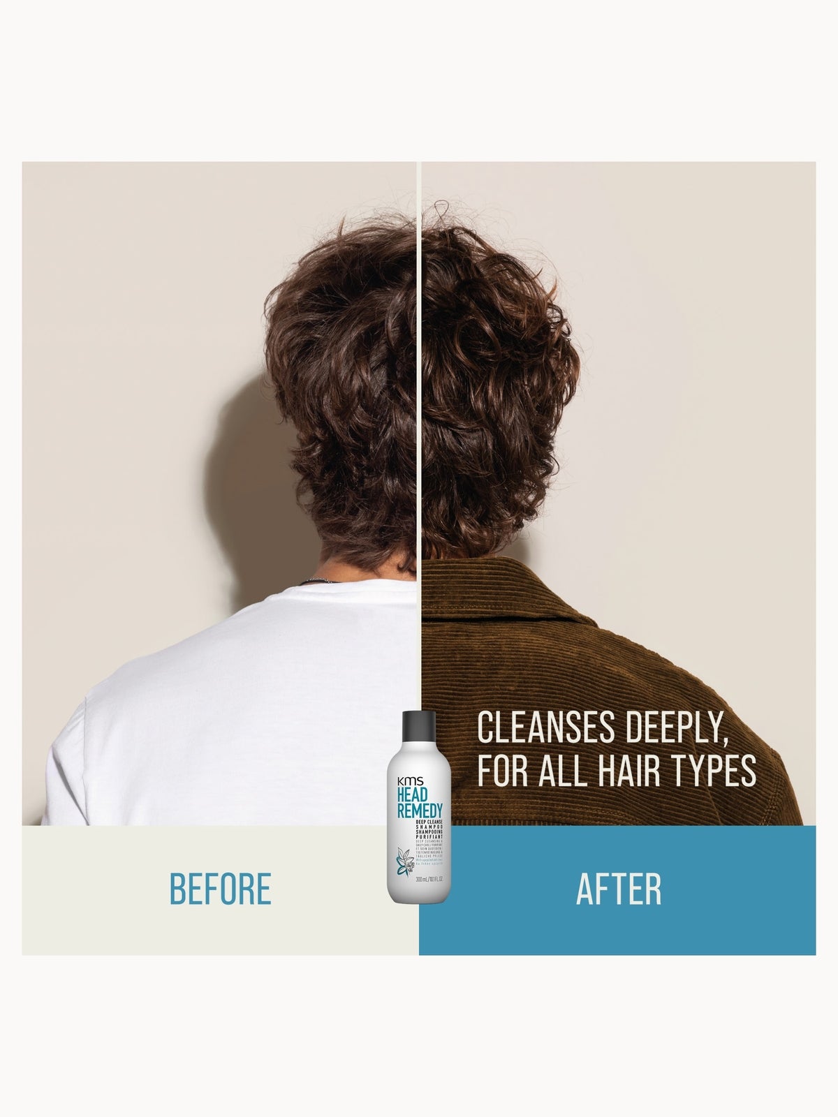 KMS HeadRemedy Deep Cleanse Shampoo 300ml 3