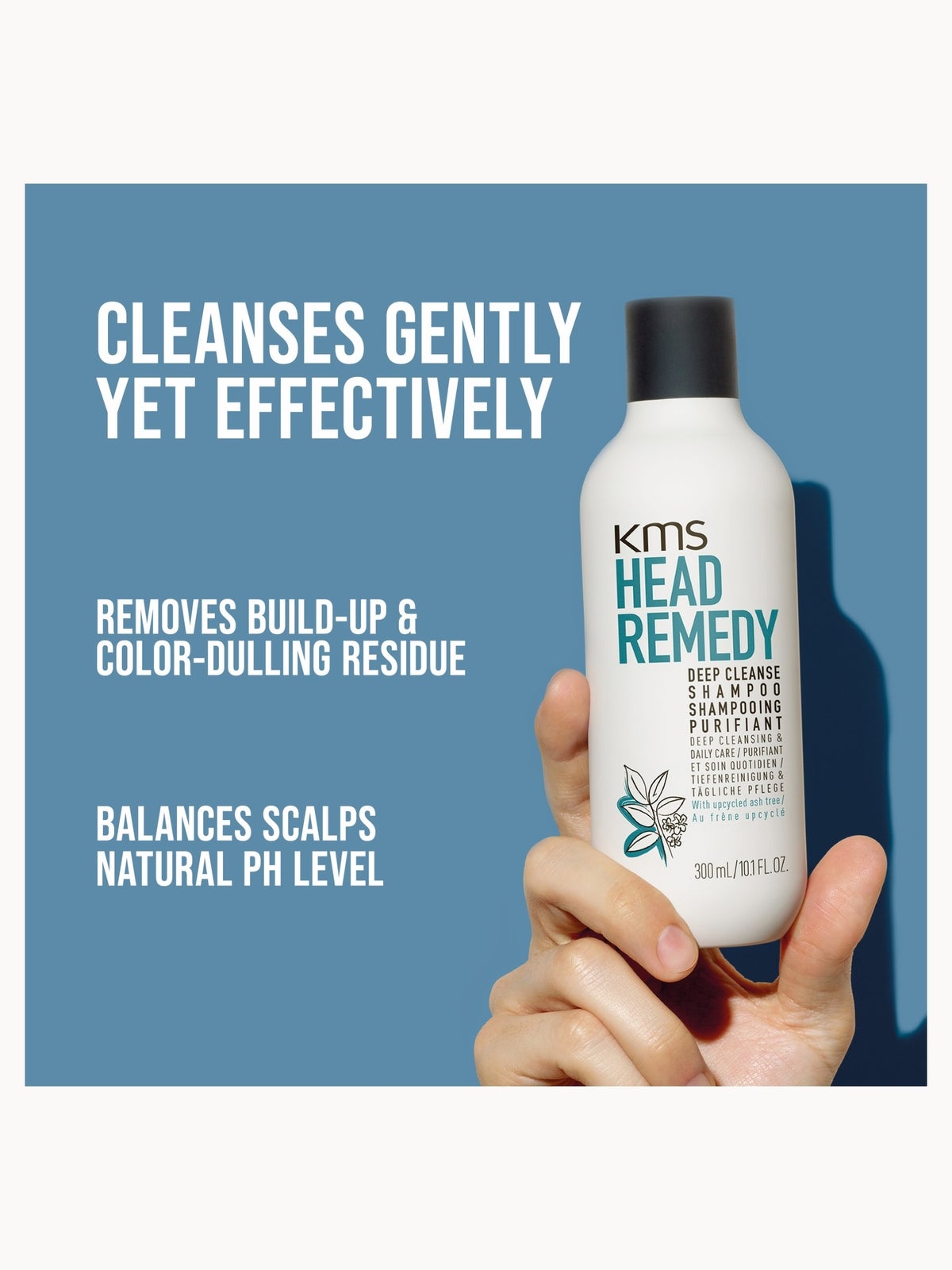 KMS HeadRemedy Deep Cleanse Shampoo 300ml 2
