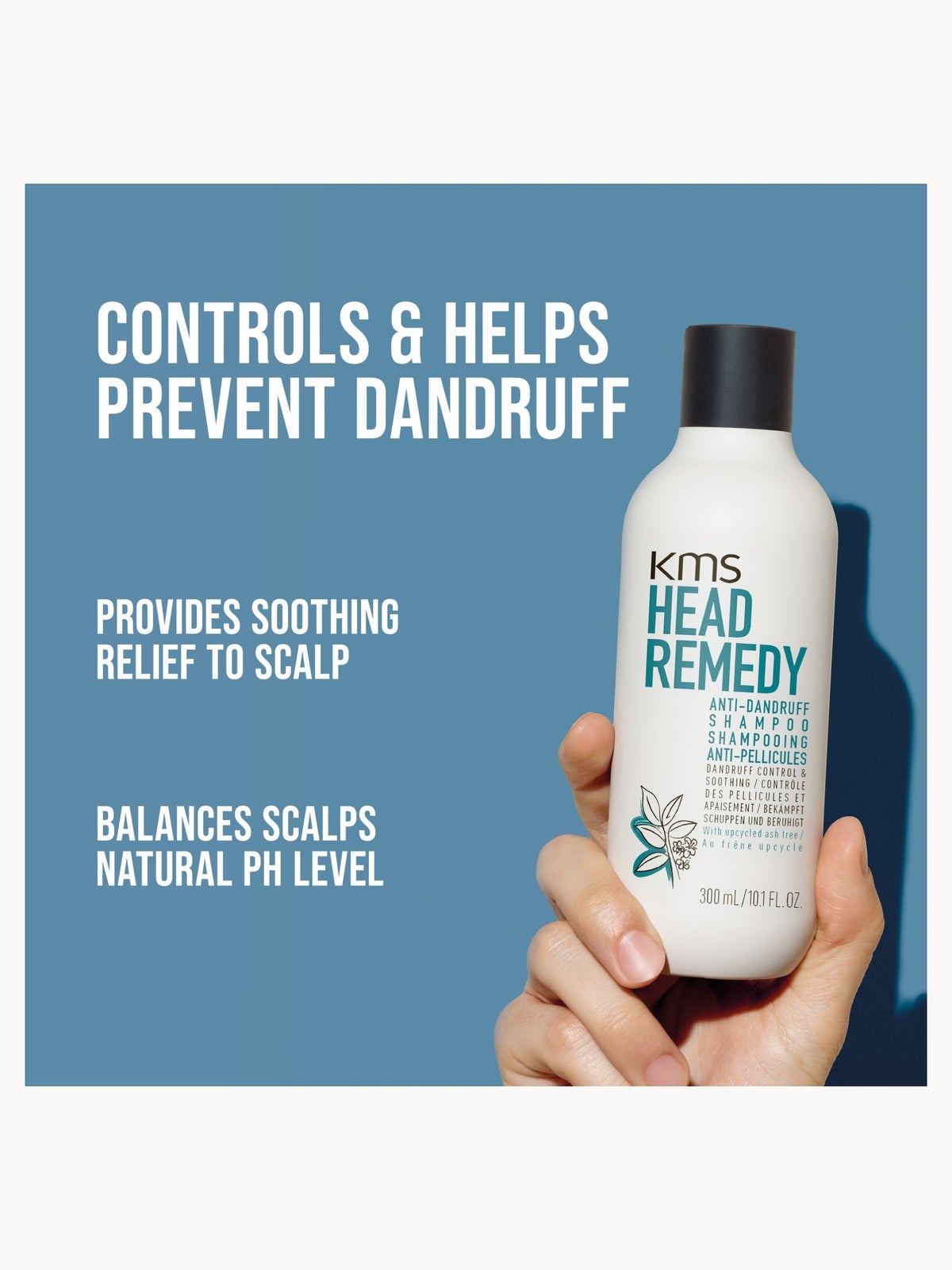 KMS HeadRemedy Anti-Dandruff Shampoo 300ml 2