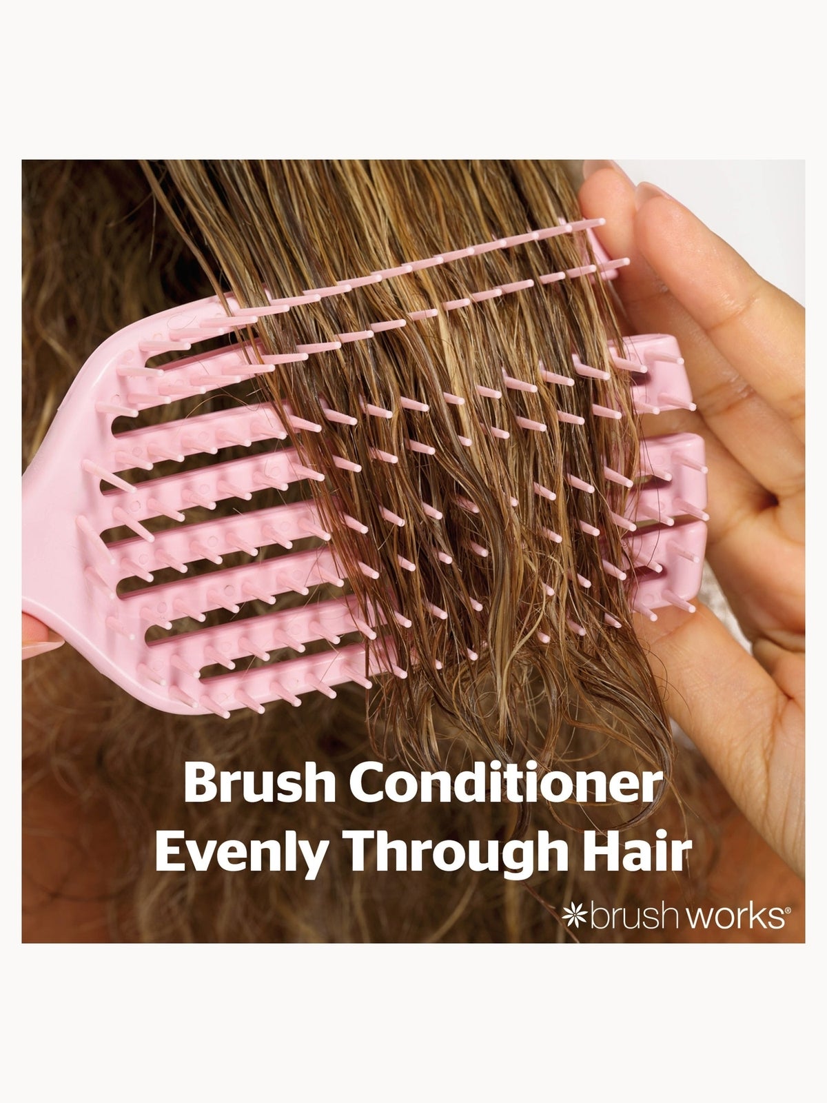 brushworks Curly Hair Detangling Brush 4