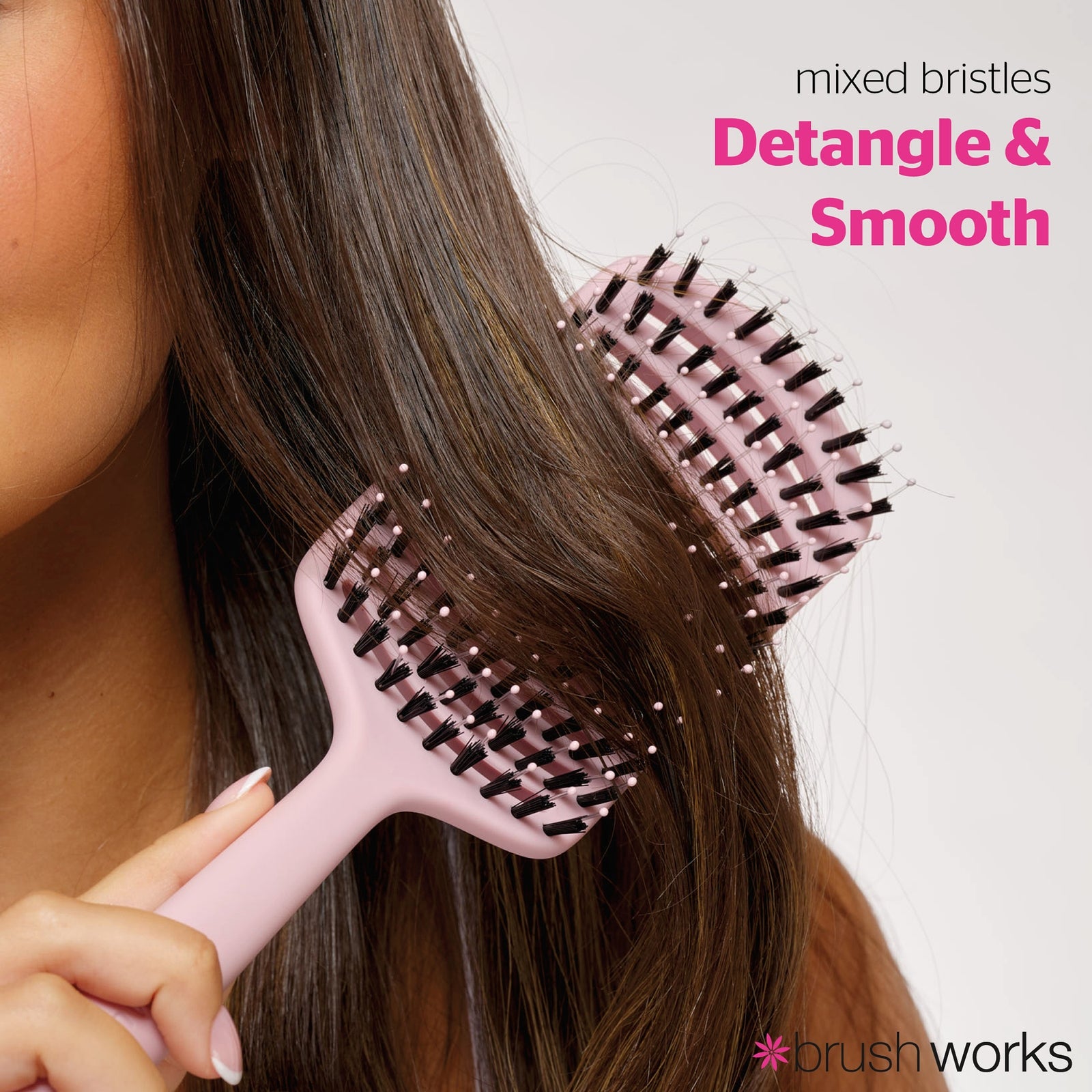 brushworks Vented Bristle Hair Brush 3