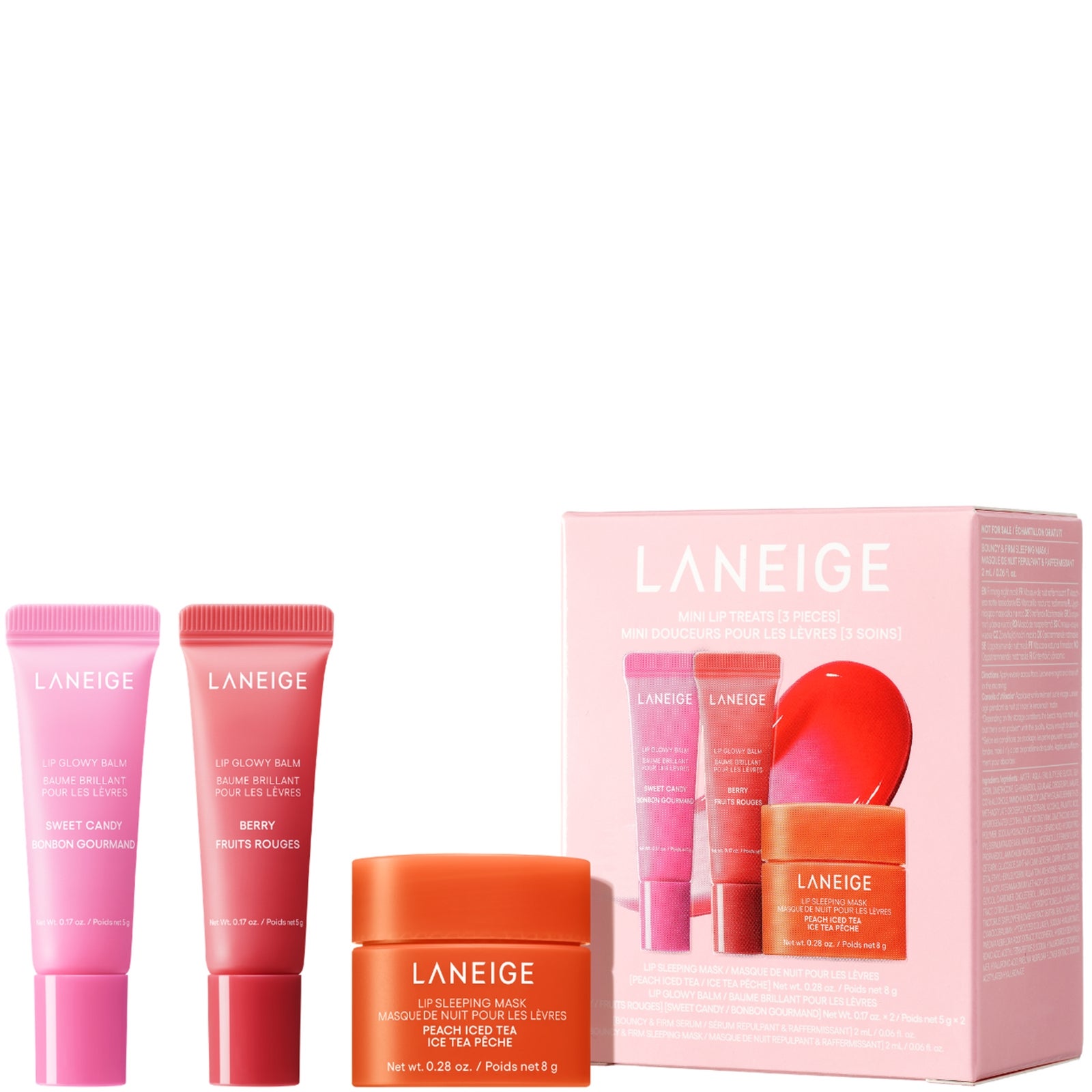 LANEIGE Mini Lip Treats (Worth £36)