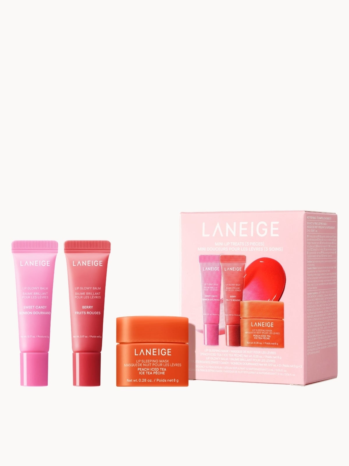 LANEIGE Mini Lip Treats (Worth £36)