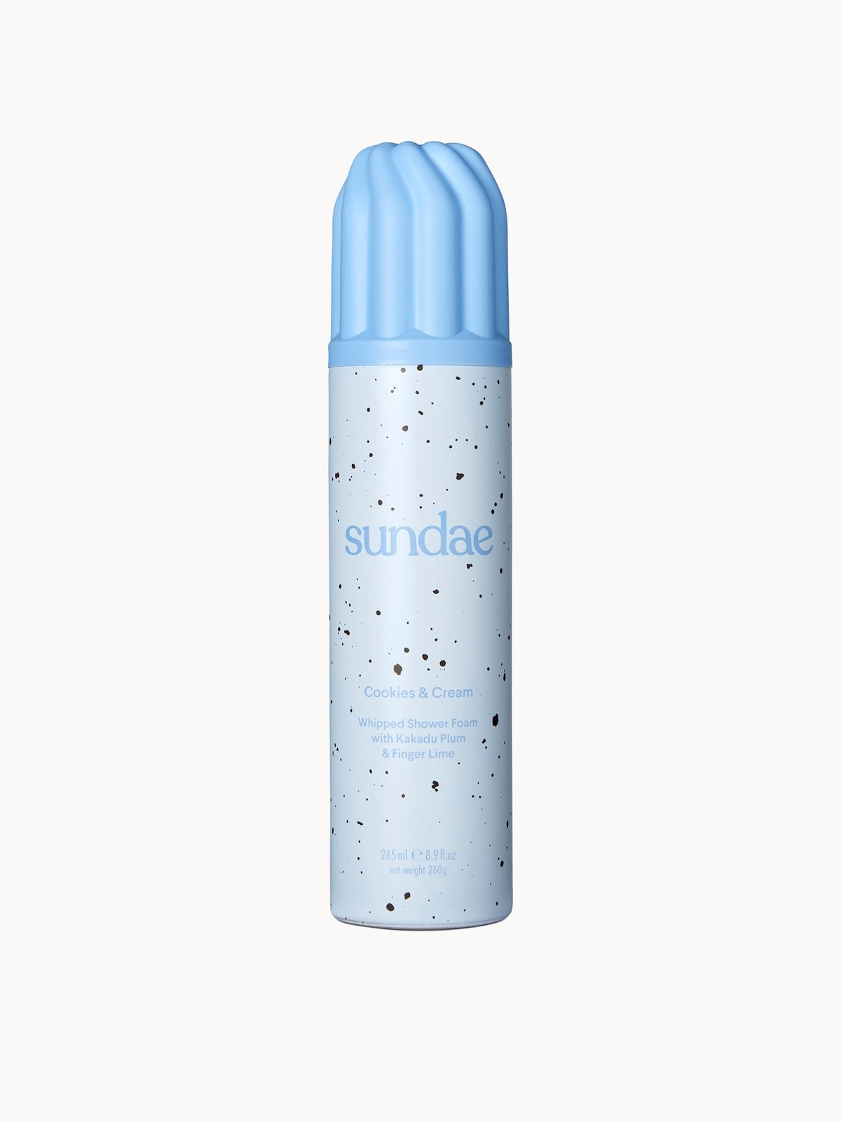 SUNDAE Shower Foam Cookies & Cream 265ml - Image 1