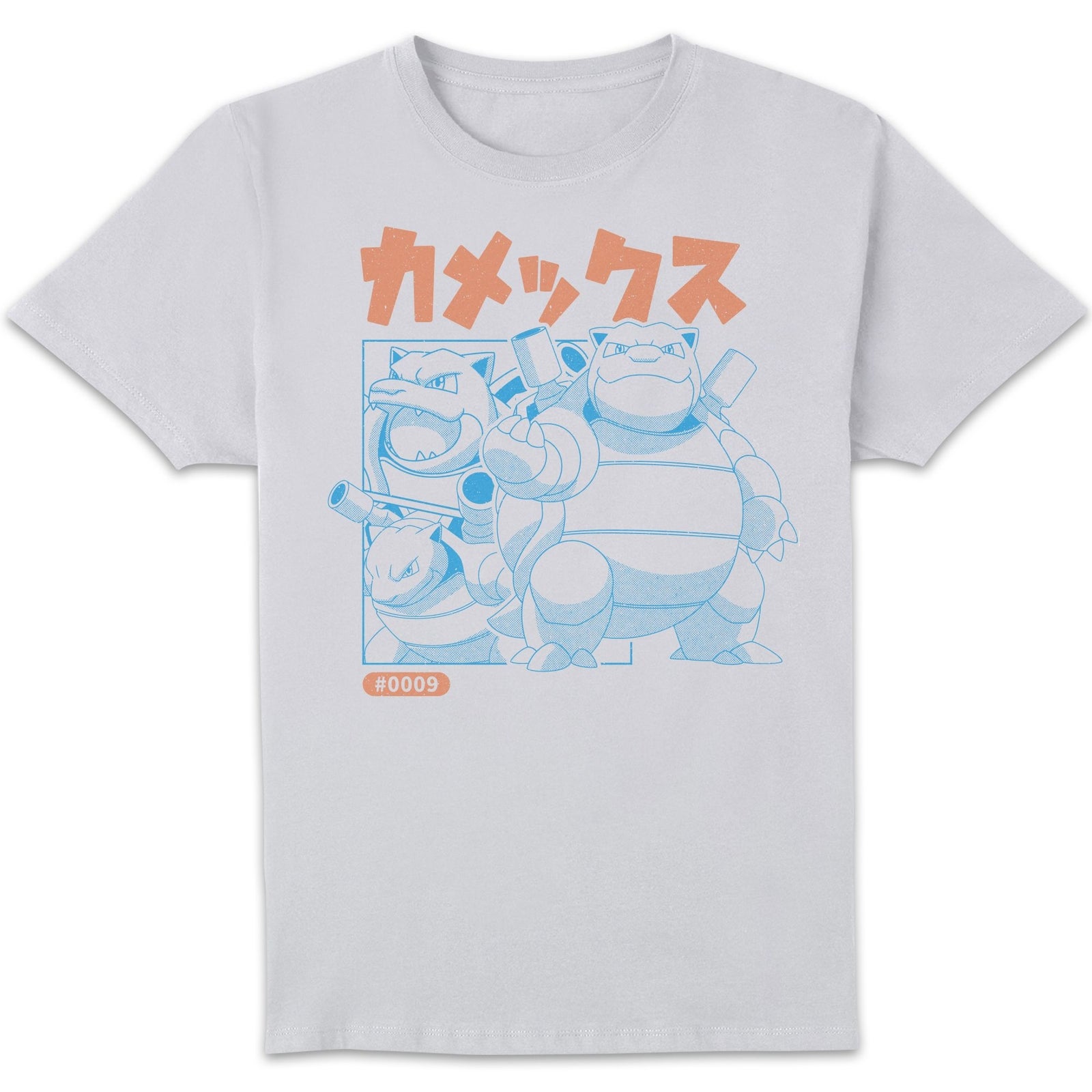 Pokémon Blastoise Power Unisexe T-shirt - Blanc