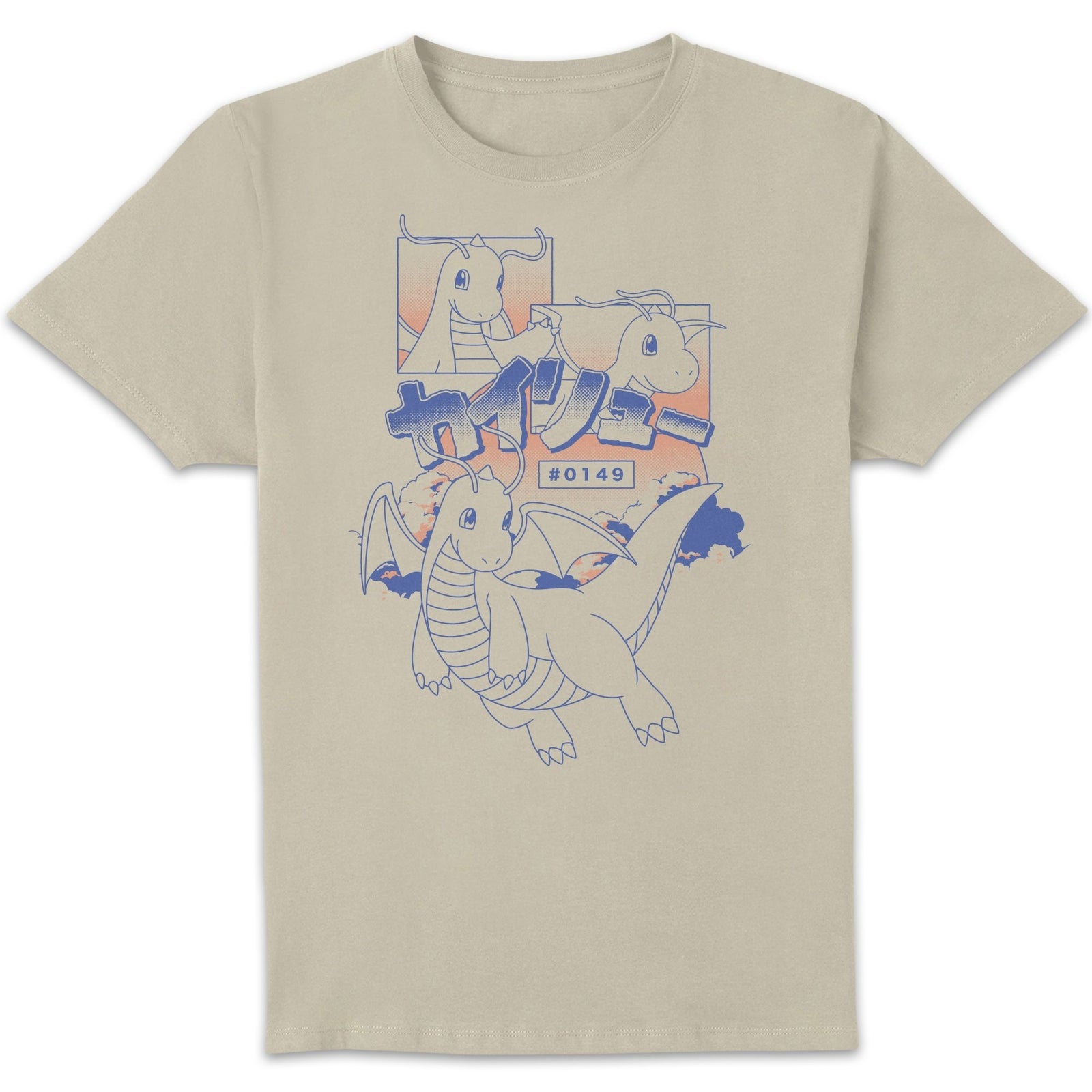 Pokémon Dragonite Flight Unisexe T-shirt - Crème