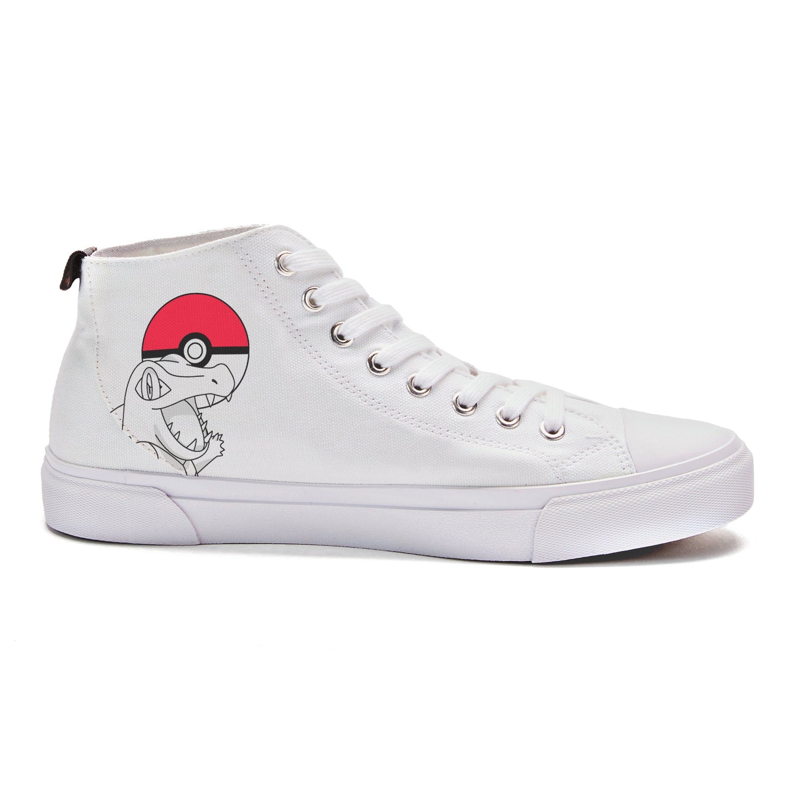 Pokémon Totodile Manga Panel High Top - Blanc