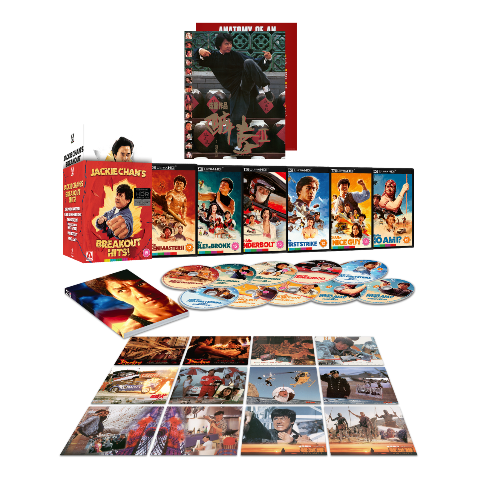 Arrow Video Jackie Chan's Breakout Hits! Limited Edition 4K Ultra Hd