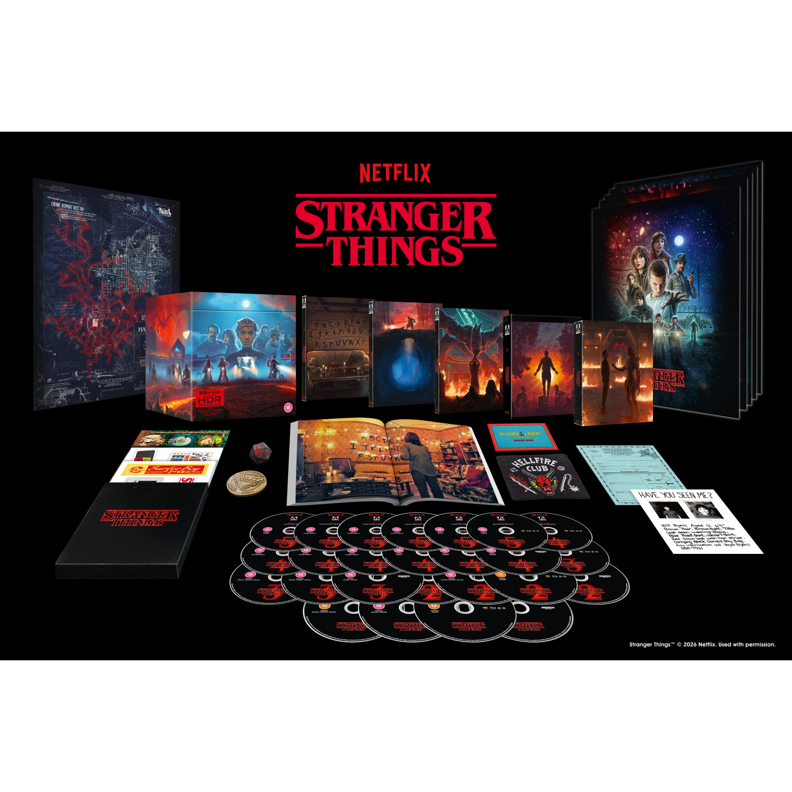 Stranger Things: The Complete Series Deluxe Edition 4K Ultra HD