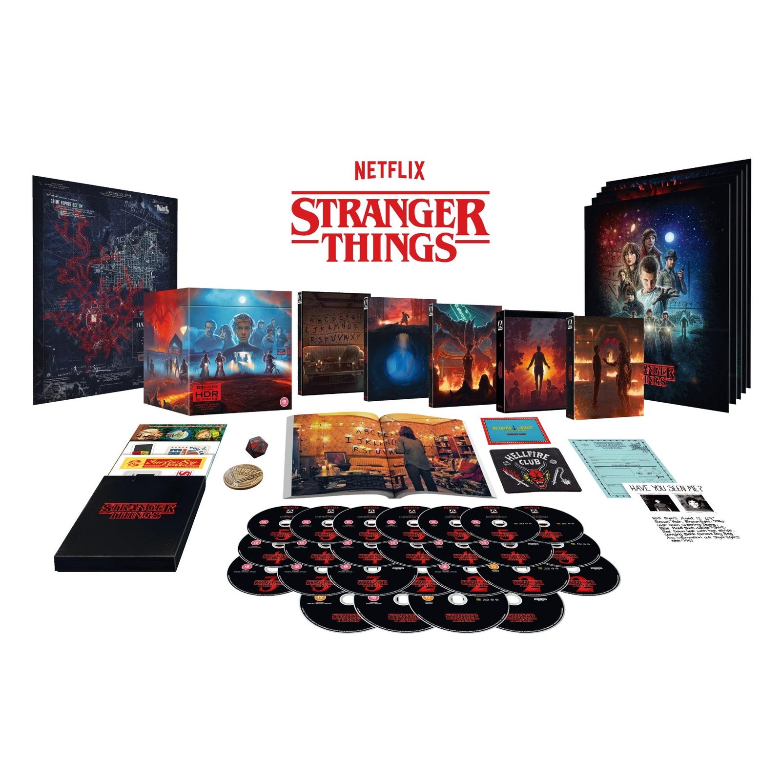 Stranger Things: The Complete Series | Deluxe Edition 4K UHD