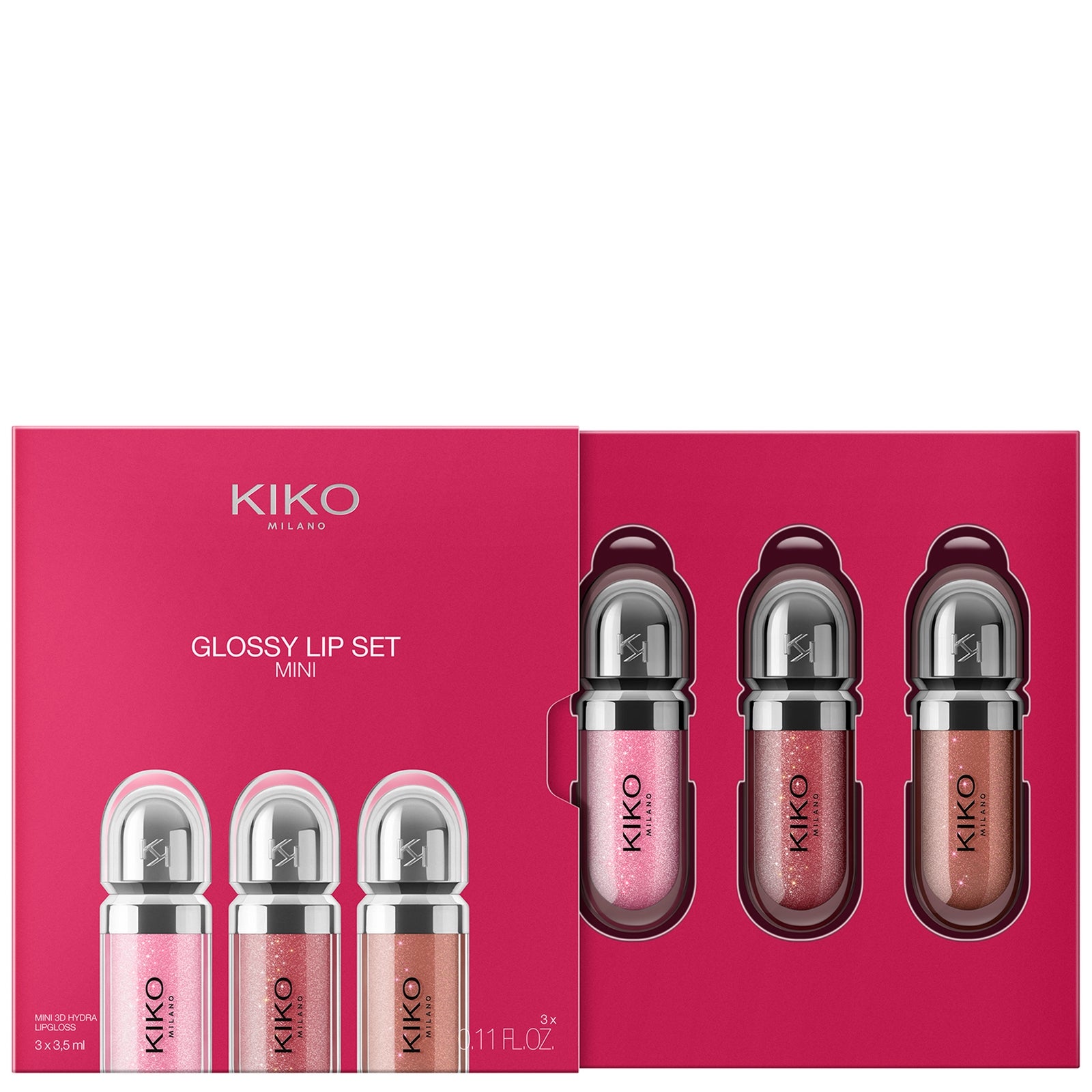 KIKO Milano Mini Glossy Lip Set 10.5ml