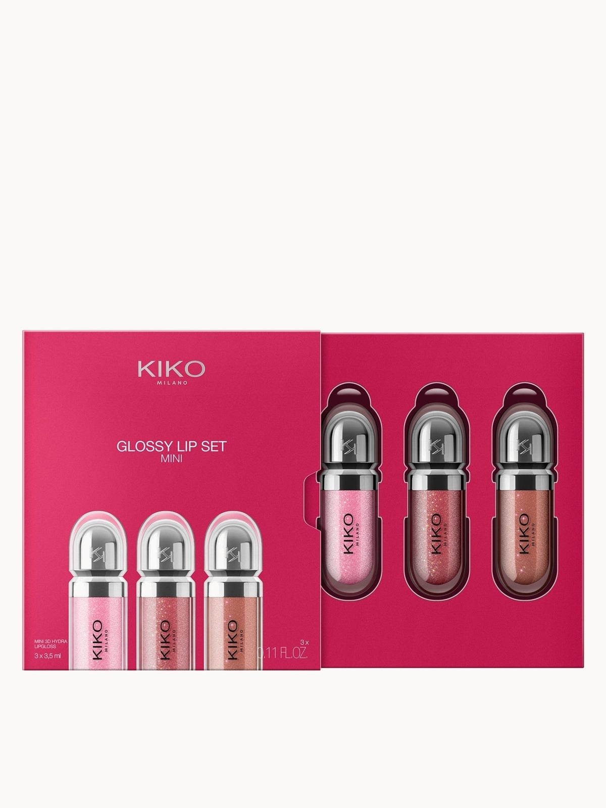 KIKO Milano Glossy Lip Set Mini 10.5ml