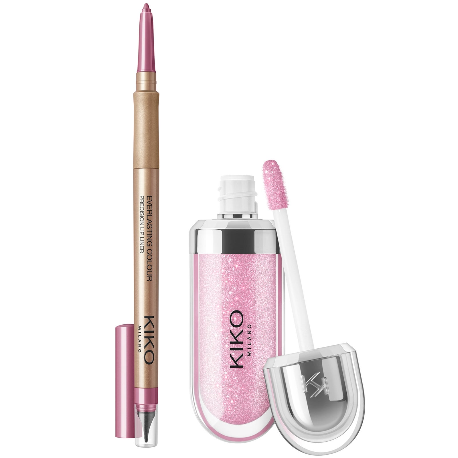 KIKO Milano 3D Hydra Lip Combo Set (Various Shades) (Worth £20.98) - Set 02