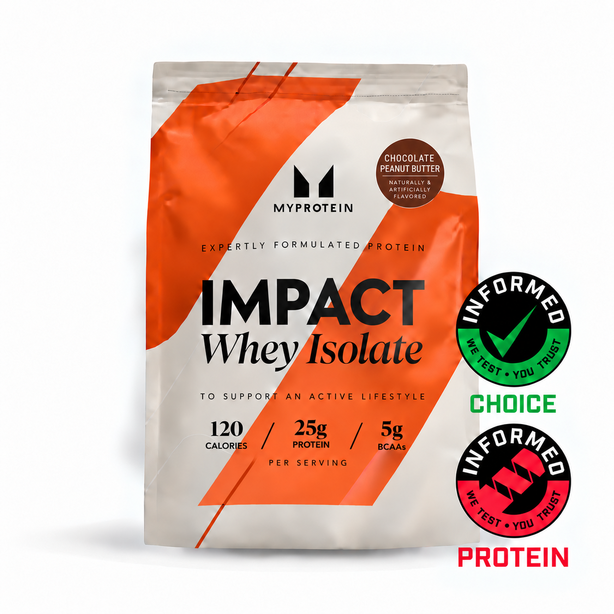 Impact Whey Isolate - 4.16kg - 130servings - Chocolate Peanut Butter