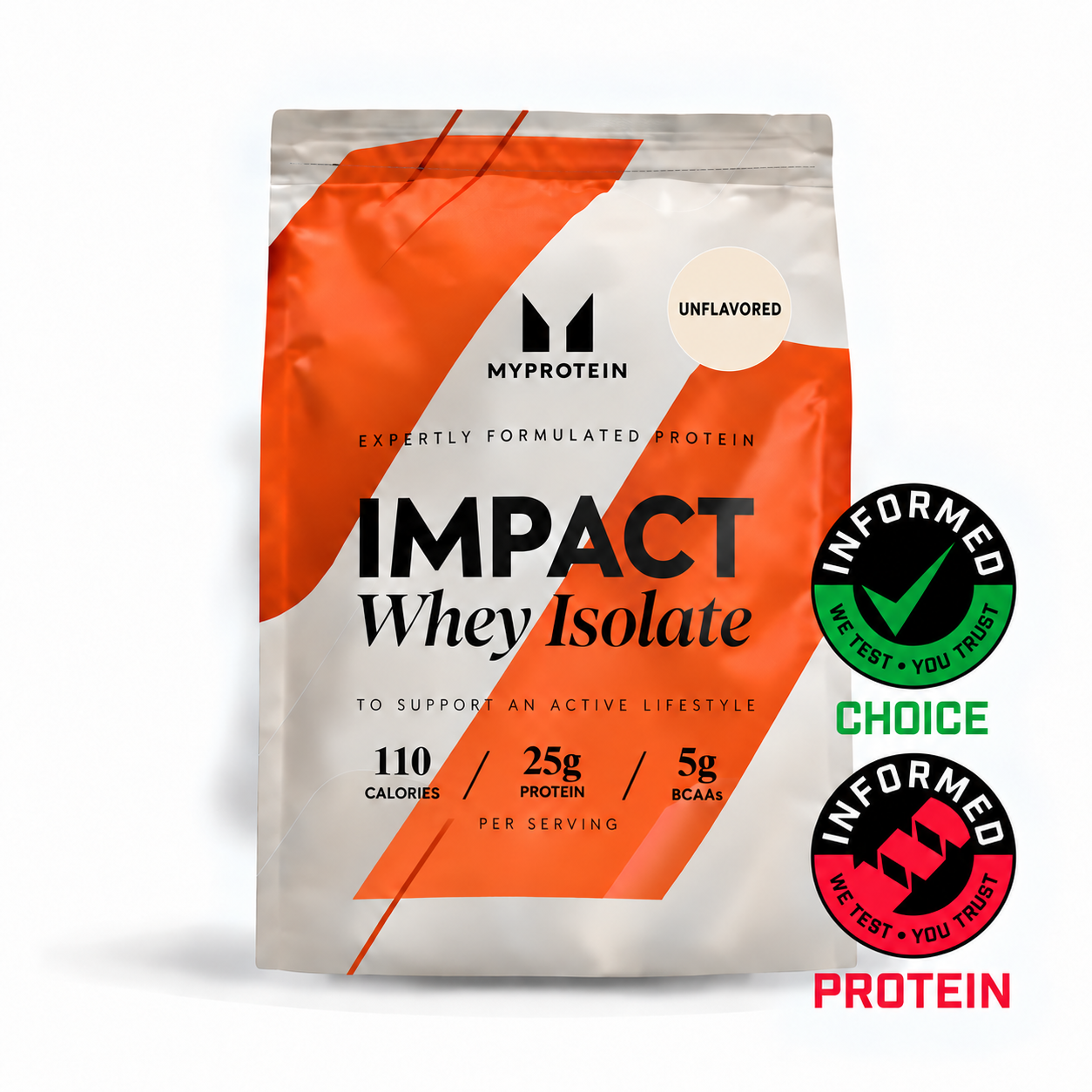 Impact Whey Isolate - 725g - 25servings - Unflavored