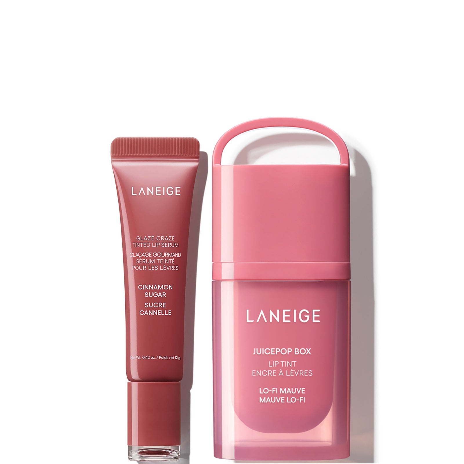 Laneige Glaze Craze Tinted Lip Serum Cinnamon Sugar: Plumping Nourishing Hydration With Polypeptide - Image 5