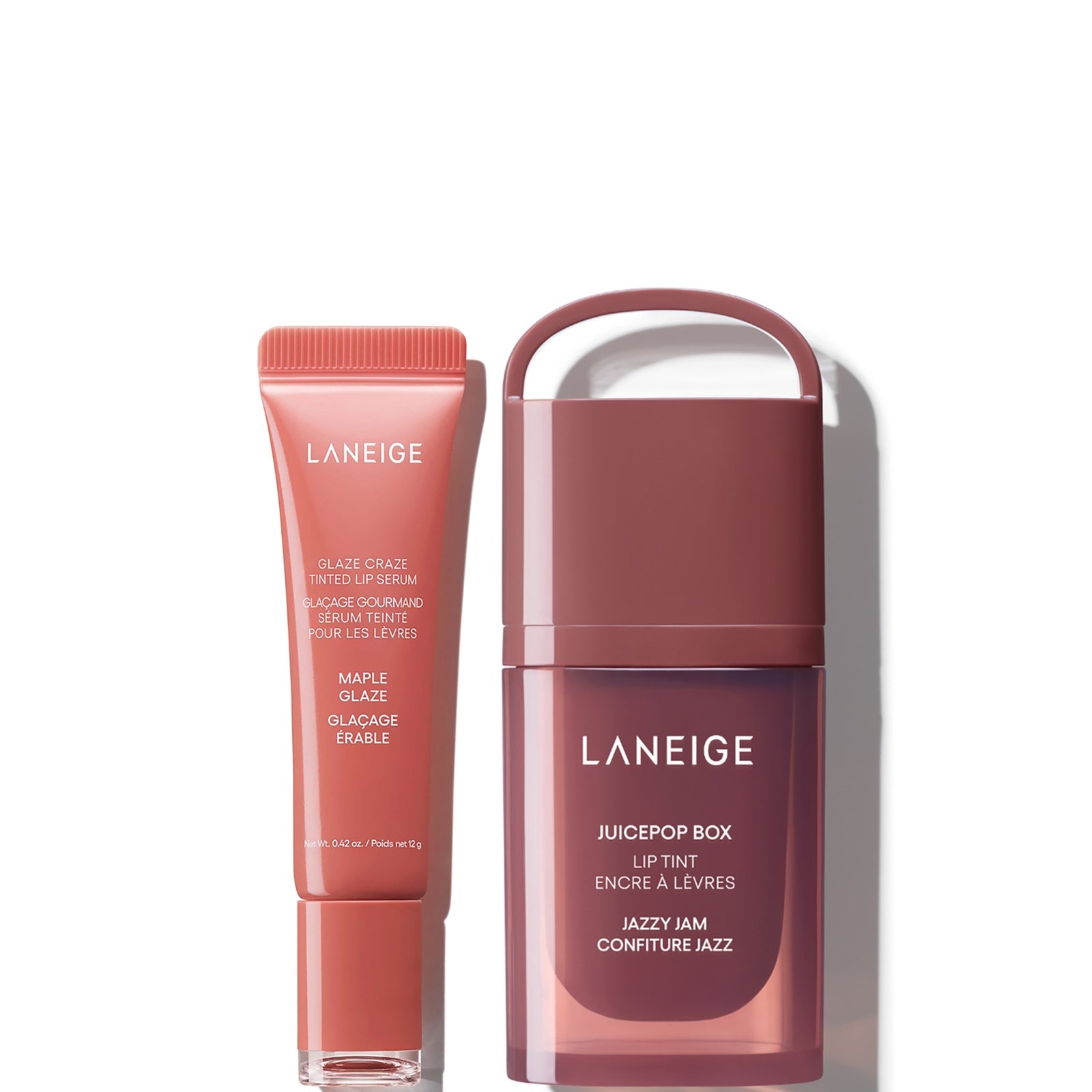 LANEIGE Glaze and Tint Duo - Maple (Worth £39.00)
